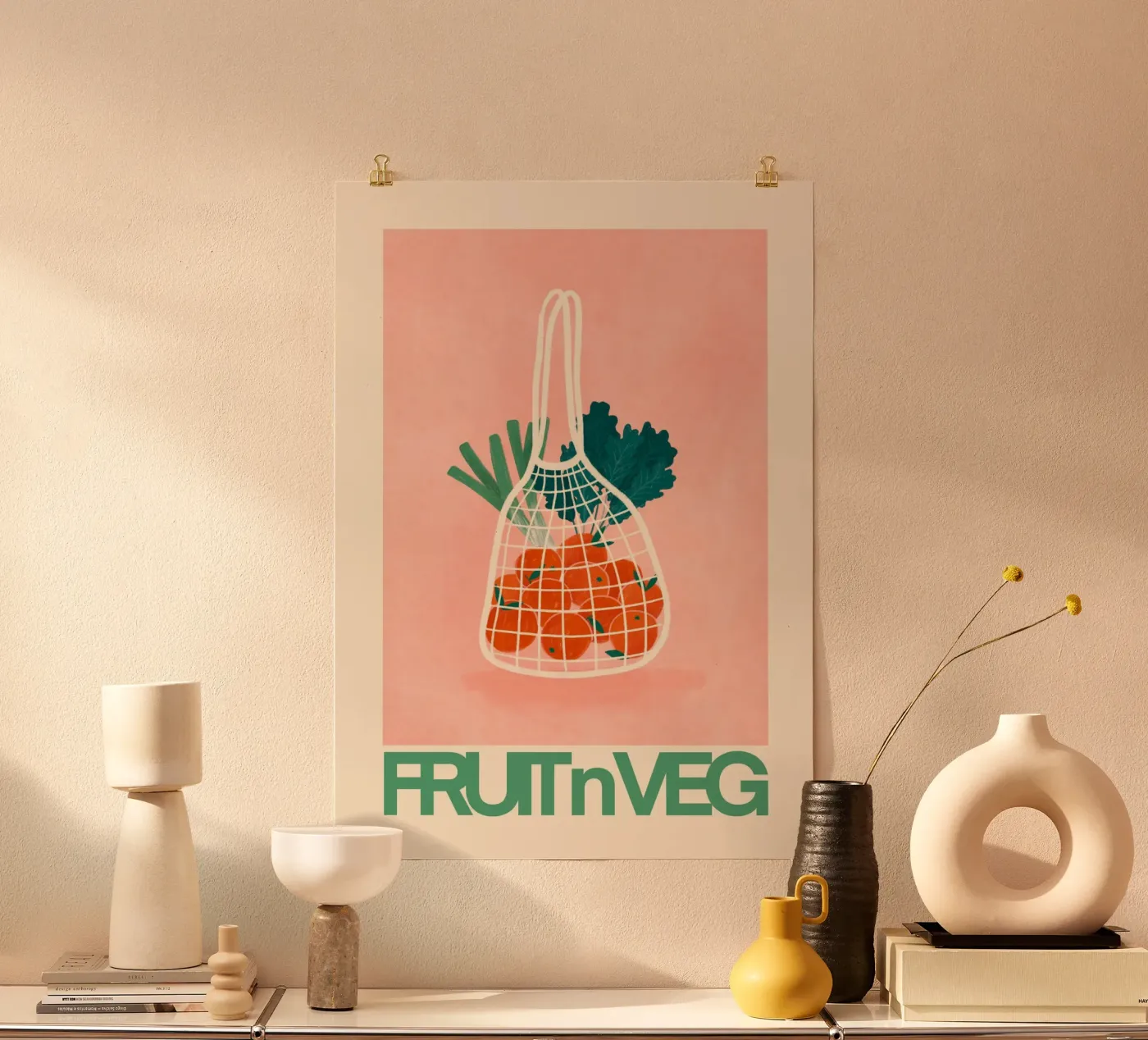 Fruit N Veg poster da Bea Mueller