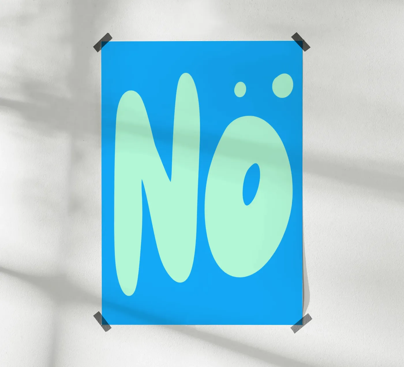 nö poster by mariescolours