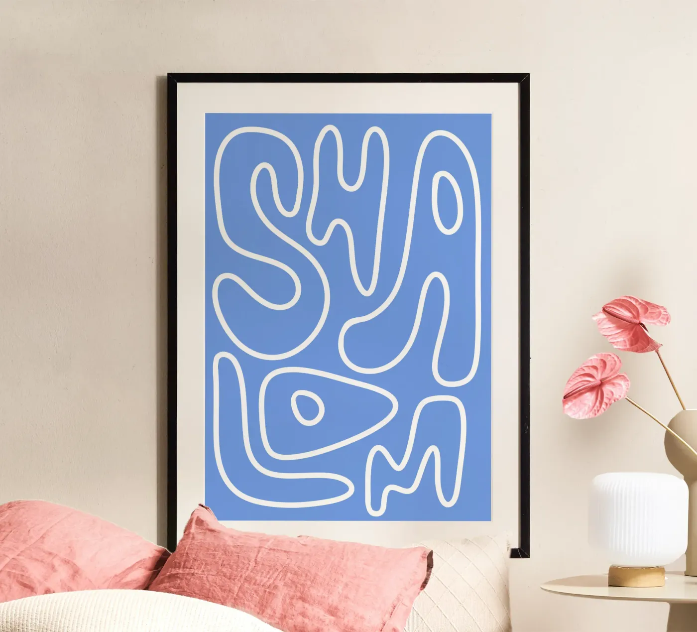 shalom poster van tova.studios