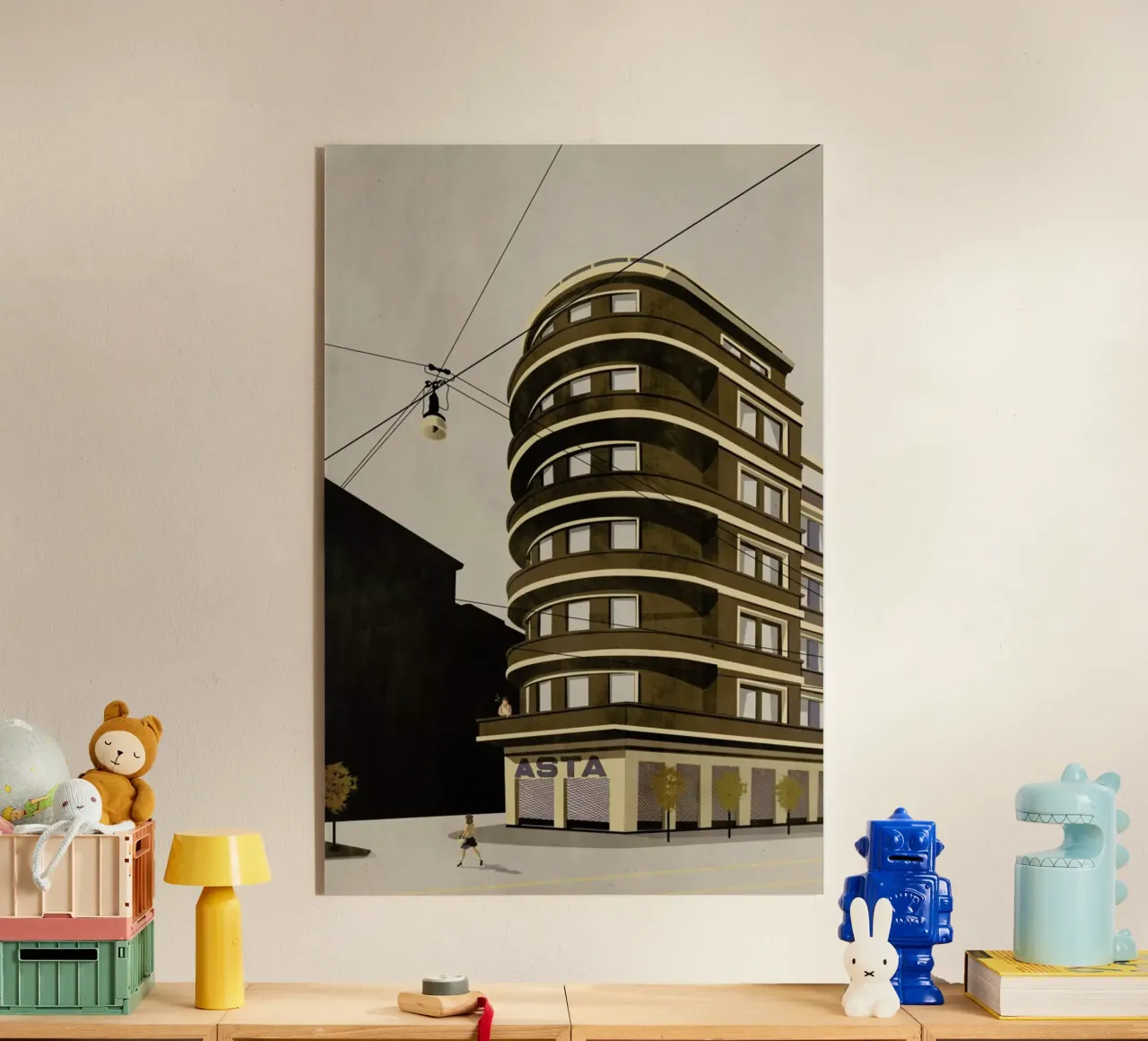 Via Cuneo plexiglass da Giordano Poloni