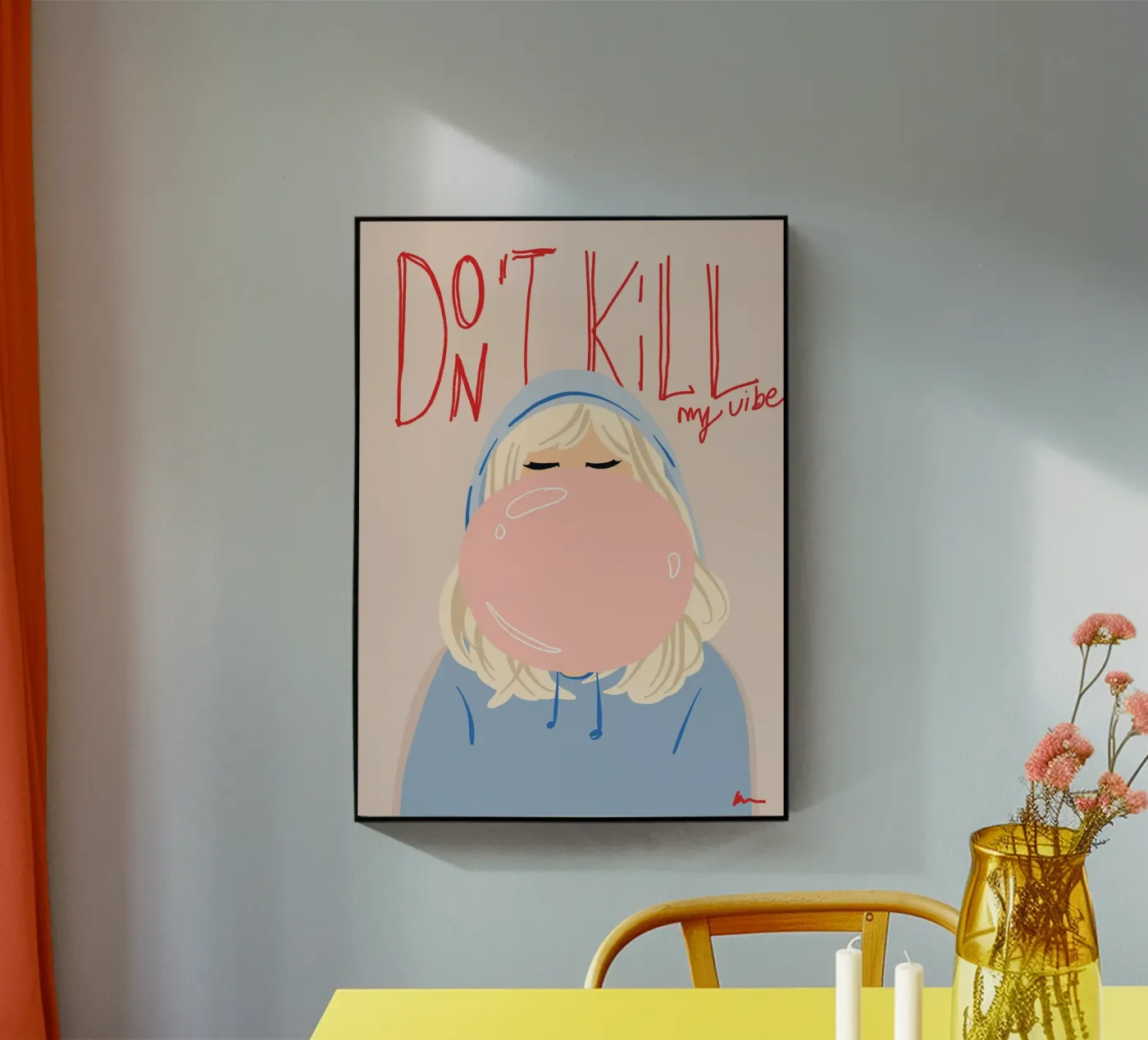 Don't kill my Vibe plexiglass da PurePeachArt