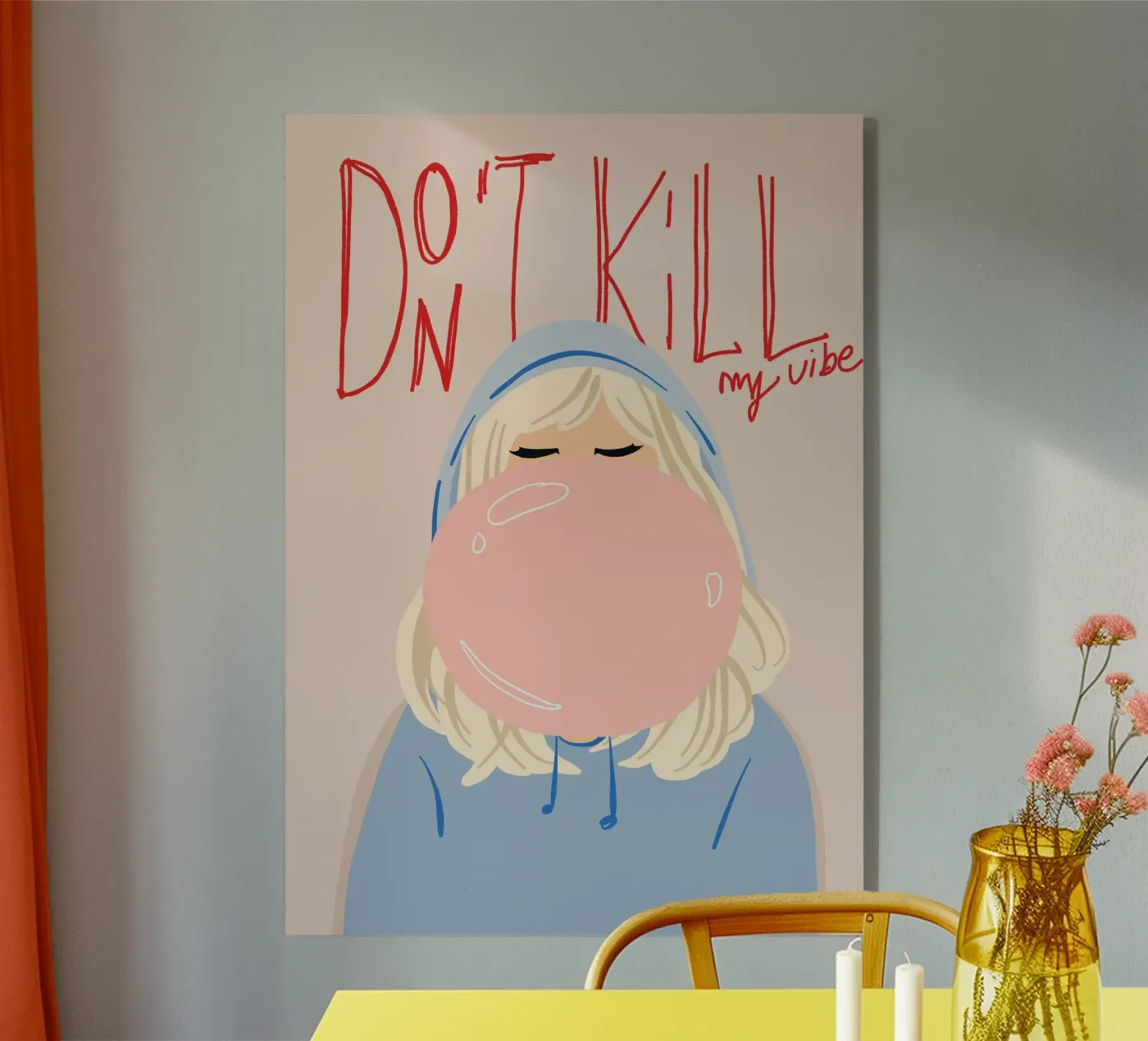 Don't kill my Vibe plexiglass da PurePeachArt