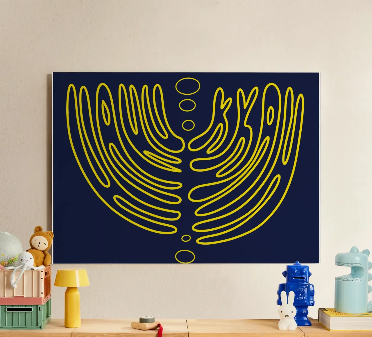 hanukkah plexiglass da tova.studios