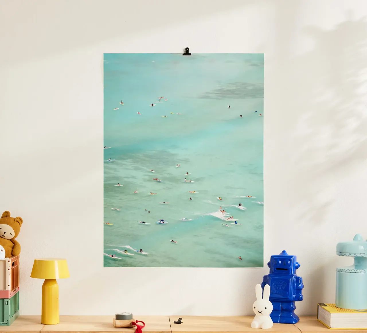 La gioia dei surfisti poster da Kathrin Pienaar