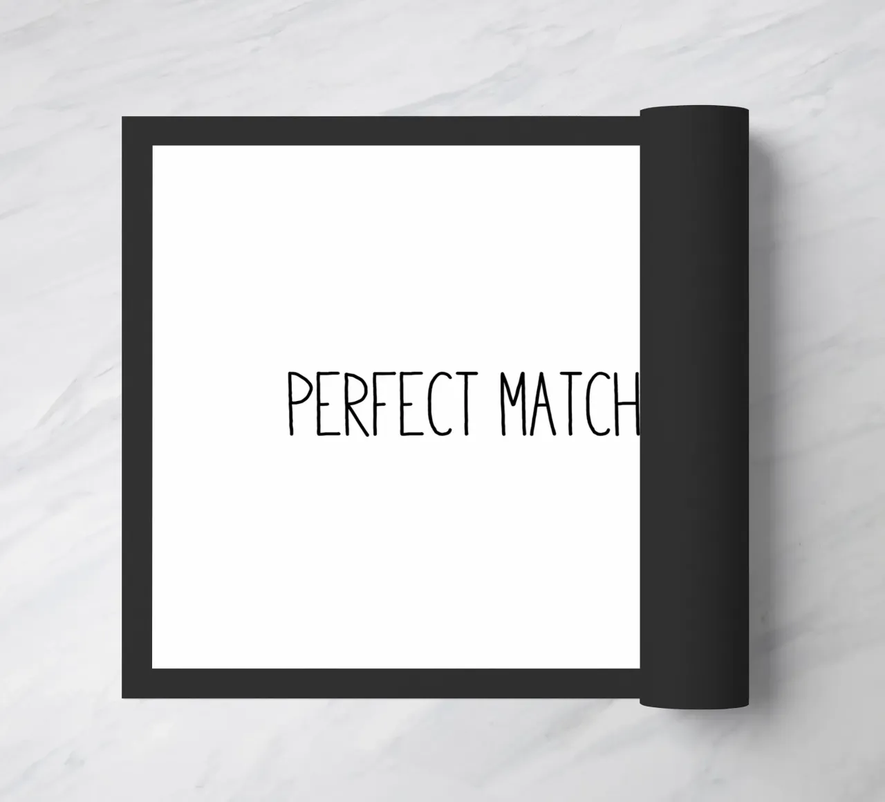 Perfect Match(a) doormat by Gift Ideas
