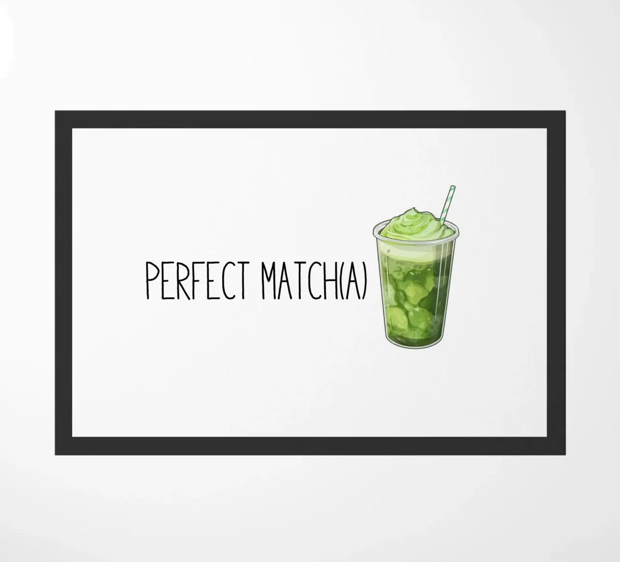 Perfect Match(a) doormat by Gift Ideas