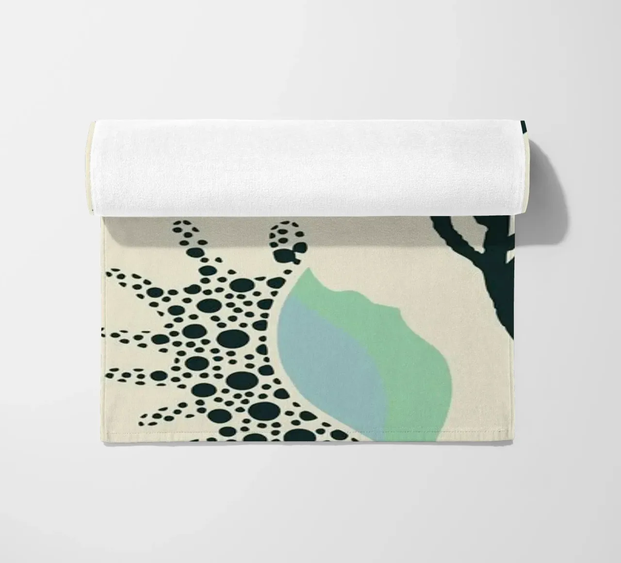 Ipanema Beach seashell pattern telo mare da annick