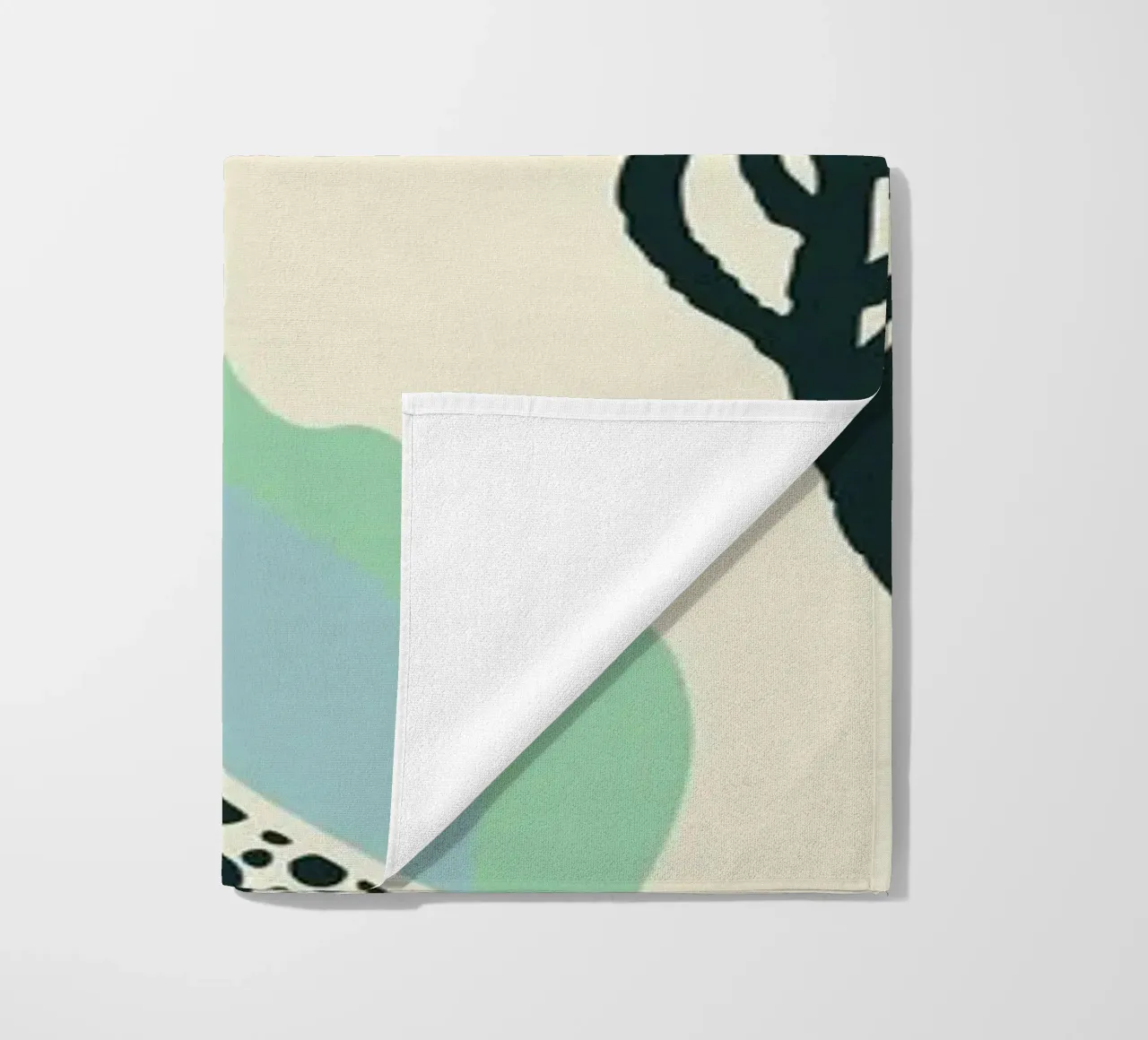 Ipanema Beach seashell pattern telo mare da annick