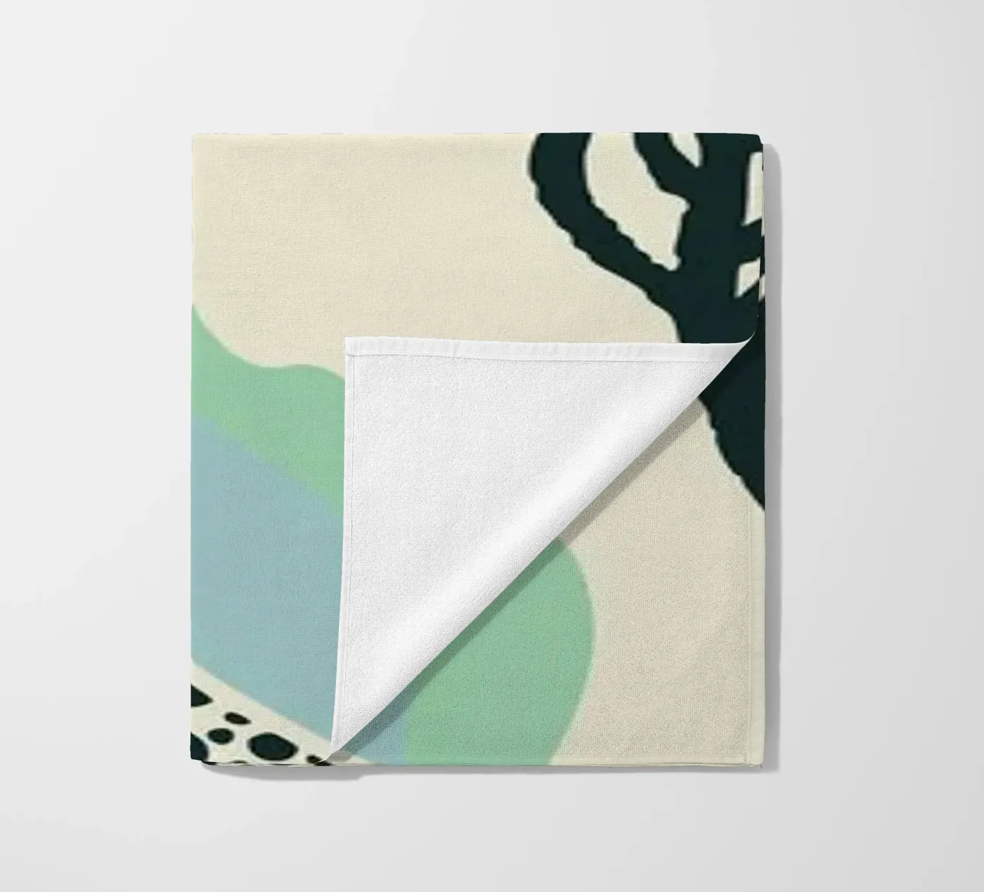 Ipanema Beach seashell pattern strandhanddoek van annick