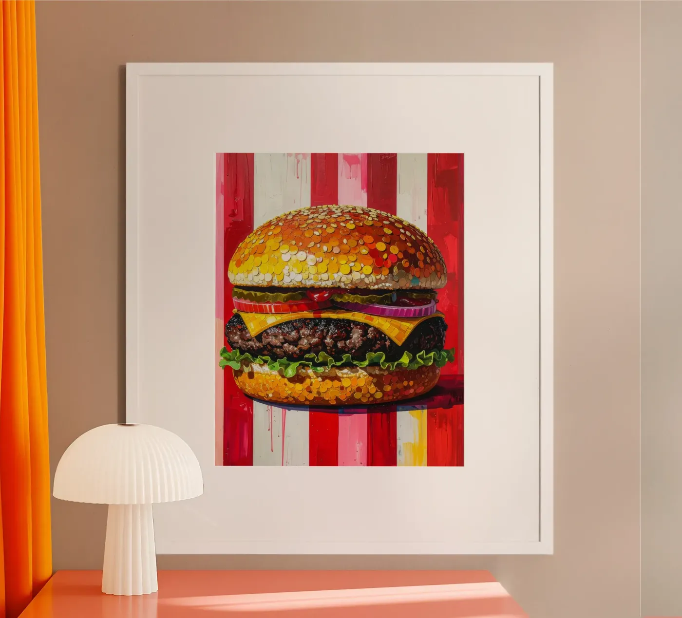 Piacere dorato poster da Katalier