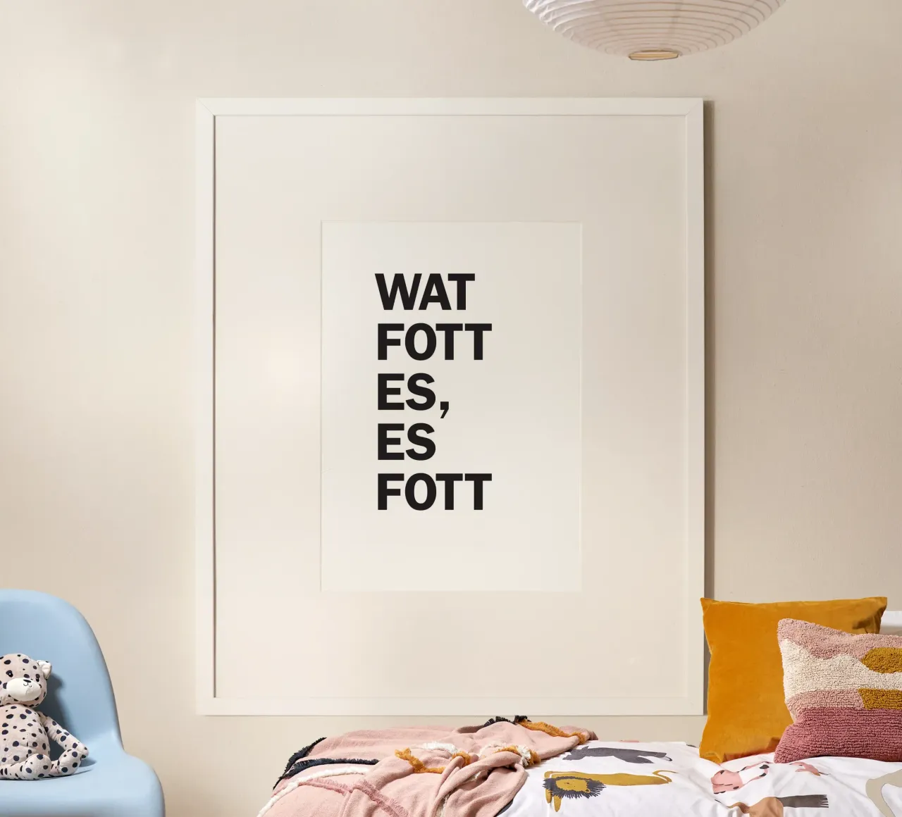 wat fott es, es fott poster de Kavanga