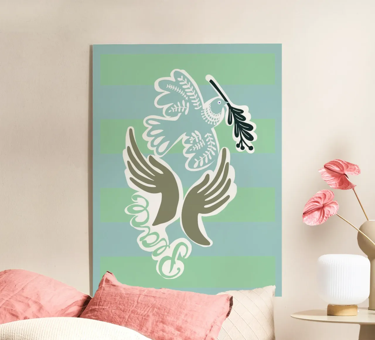 Colomba della pace plexiglass da annick