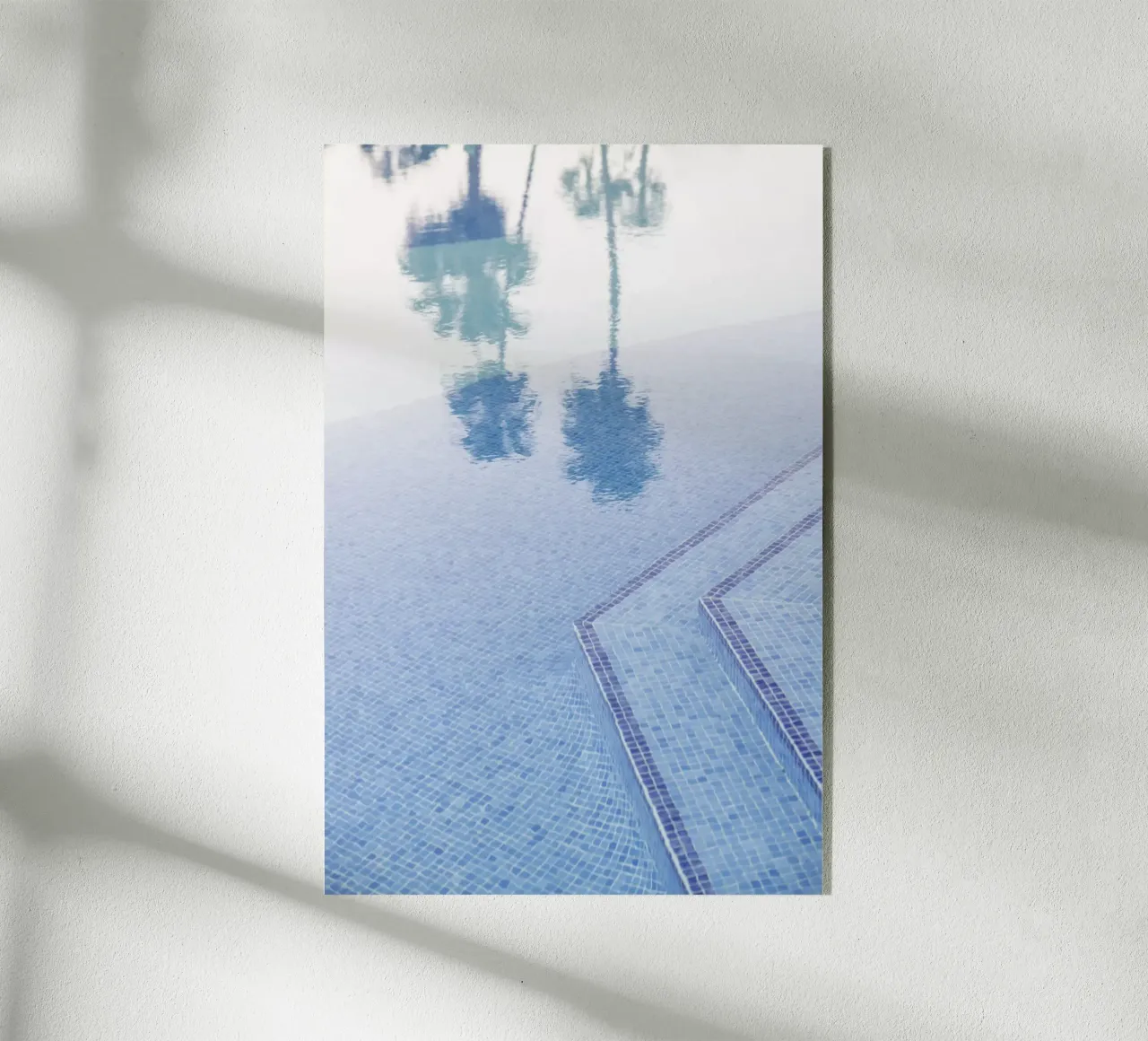 Poolside acryl van Kathrin Pienaar