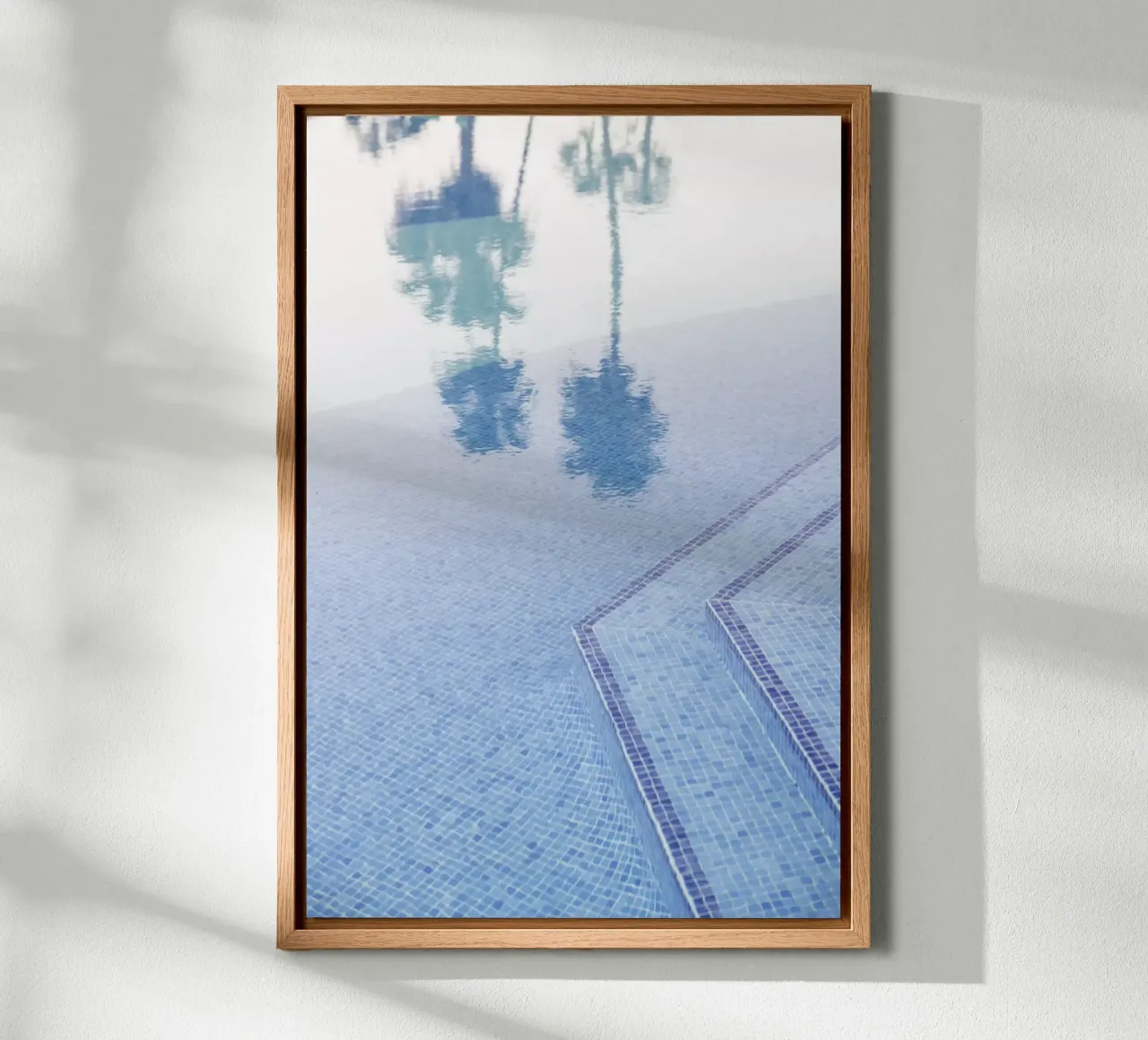 Poolside Leinwand von Kathrin Pienaar