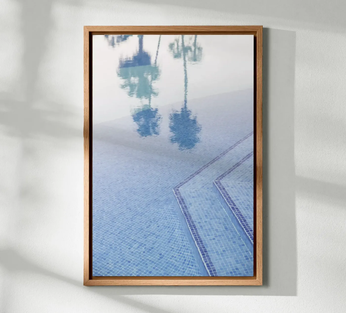 Au bord de la piscine toile de Kathrin Pienaar