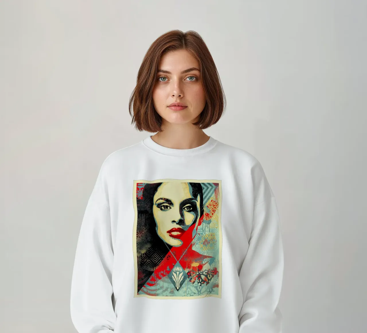 OBEY "SPRING FORTH" felpa da Harmony Gallery