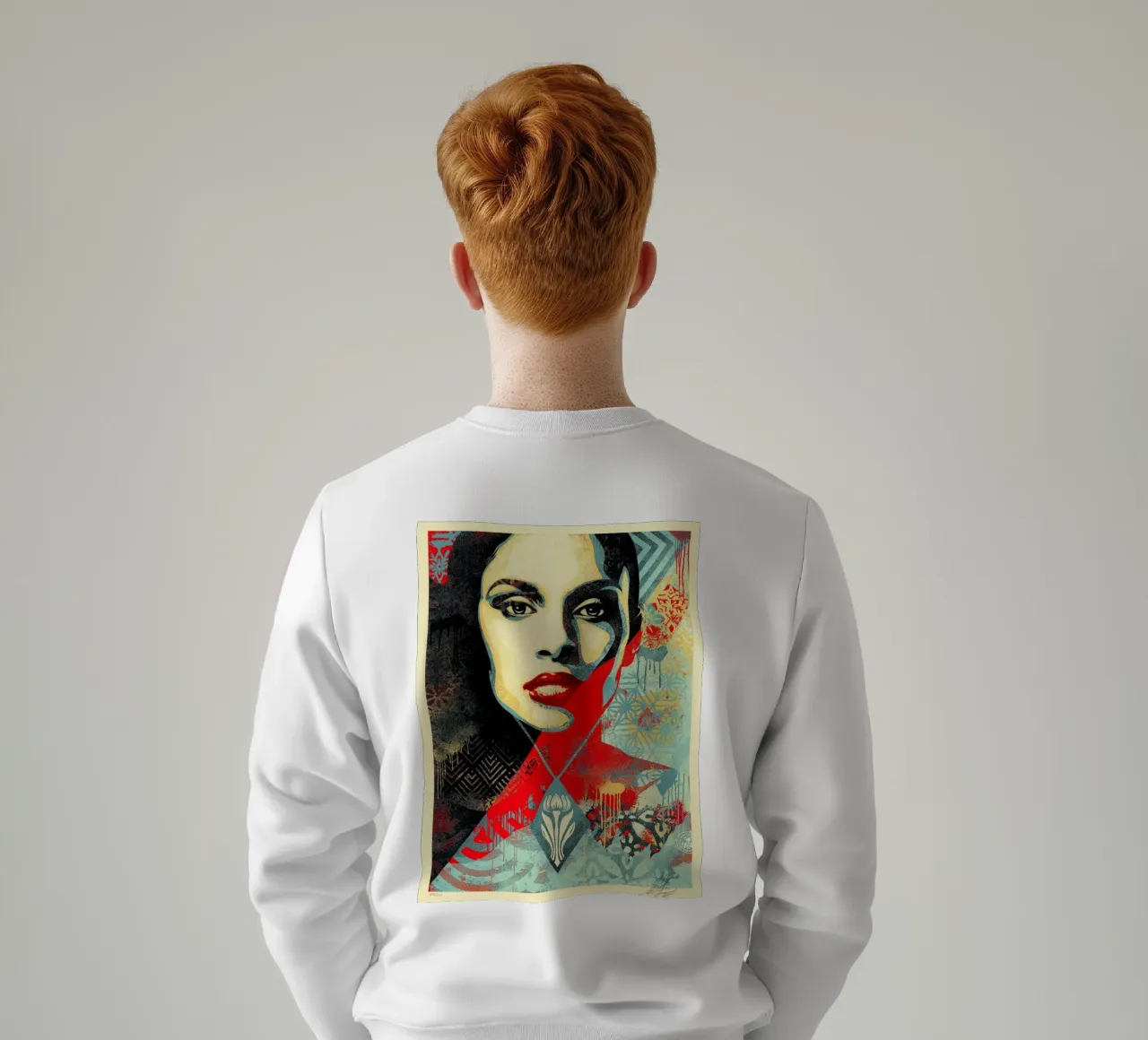 OBEY "SPRING FORTH" felpa da Harmony Gallery