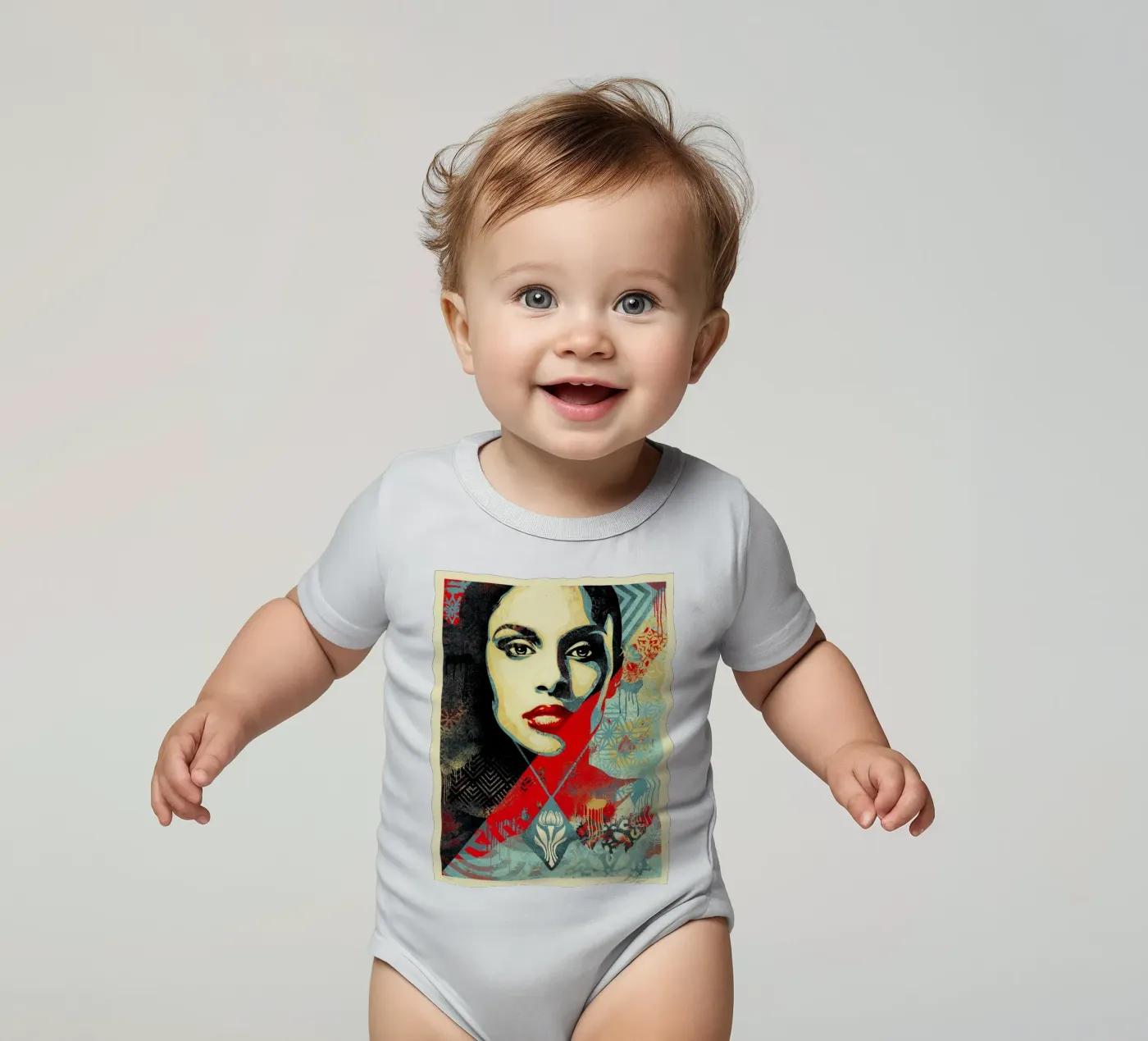OBEY "SPRING FORTH" Kurzarm Babybody von Harmony Gallery