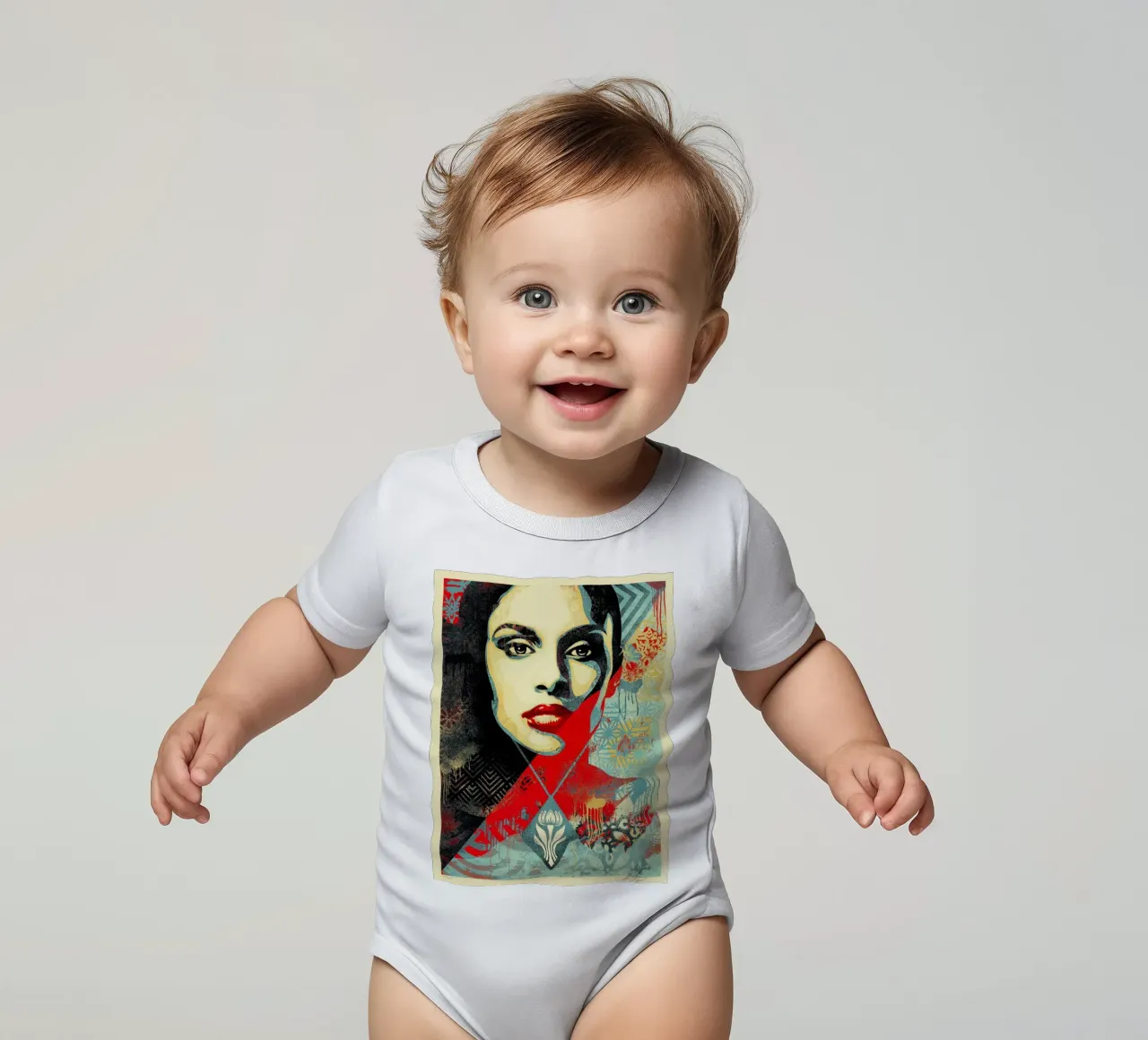 OBEY « SPRING FORTH » body bébé de Harmony Gallery