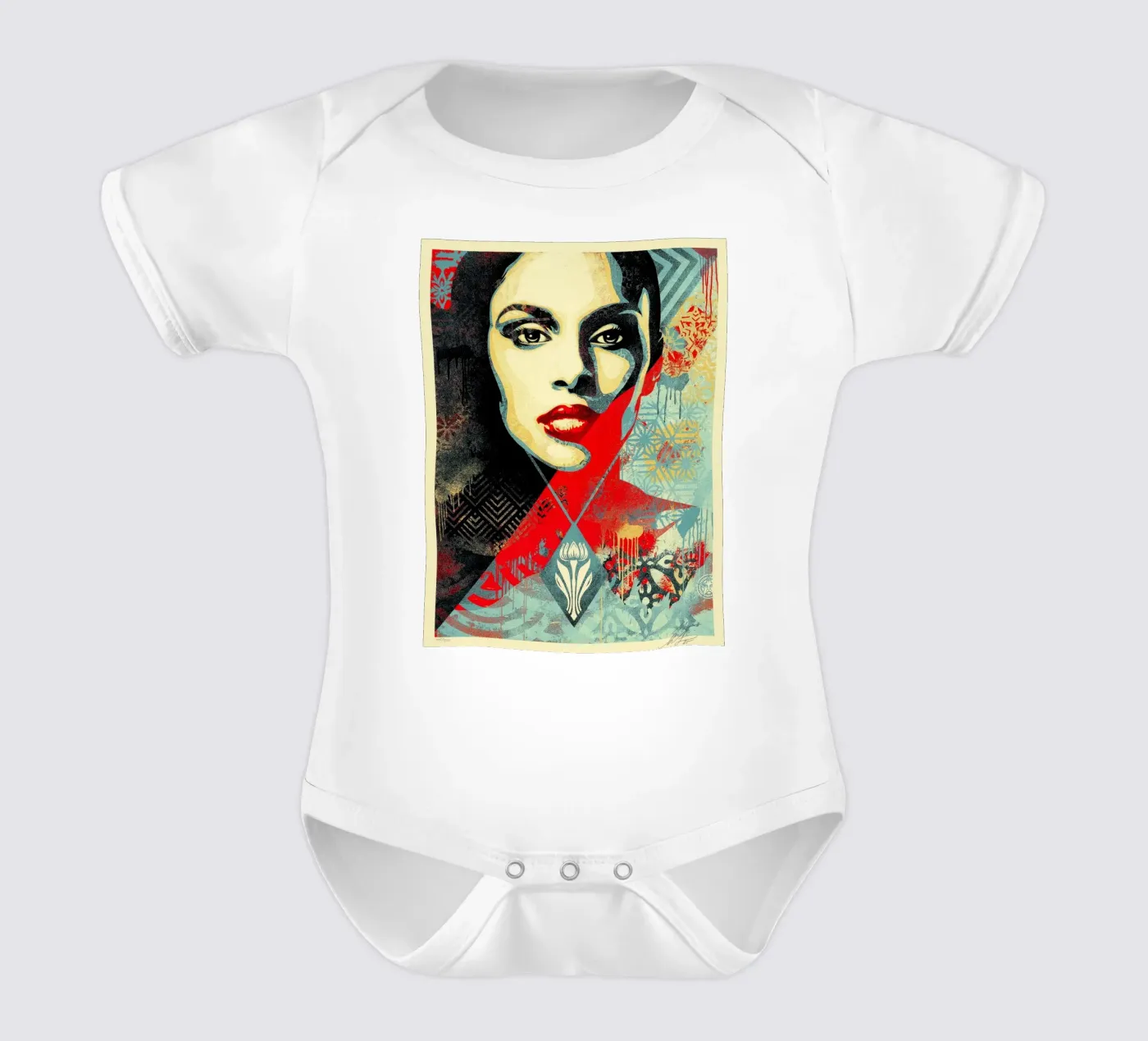 OBEY "SPRING FORTH" Kurzarm Babybody von Harmony Gallery