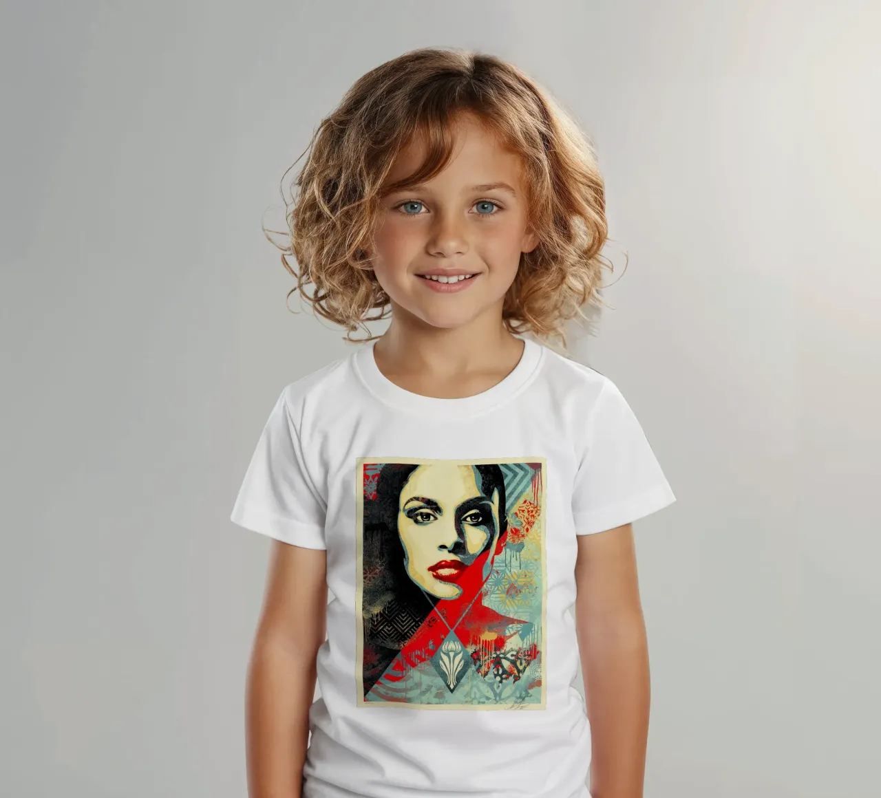 OBEY "SPRING FORTH" t-shirt bambini da Harmony Gallery