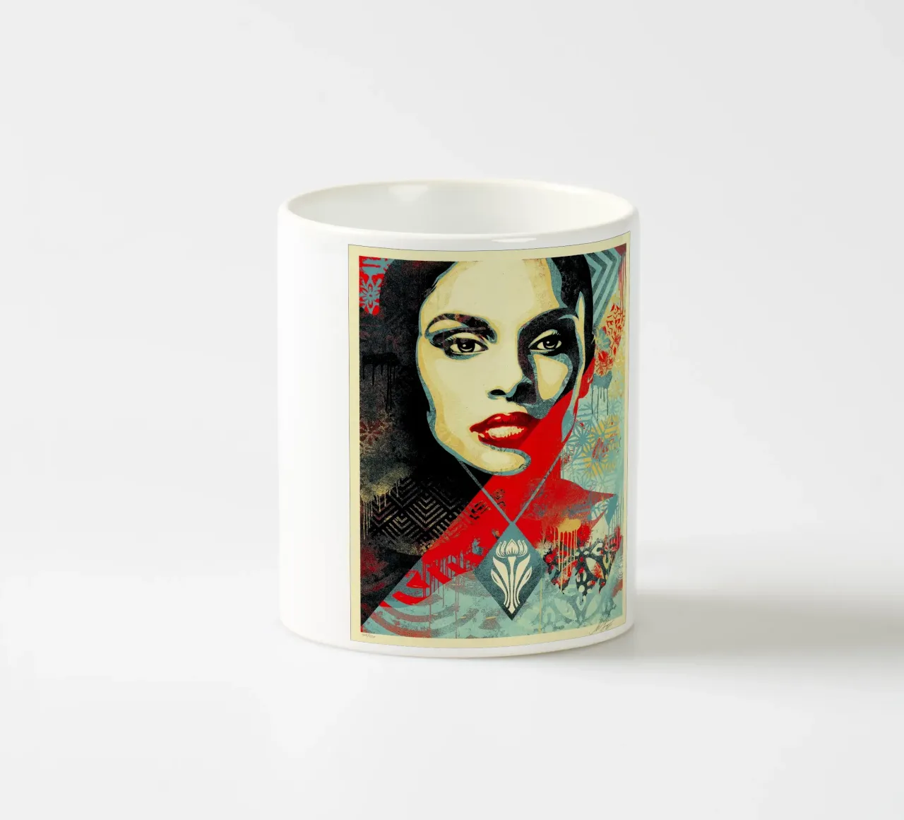 OBEY "SPRING FORTH" ceramic mug by Harmony Gallery