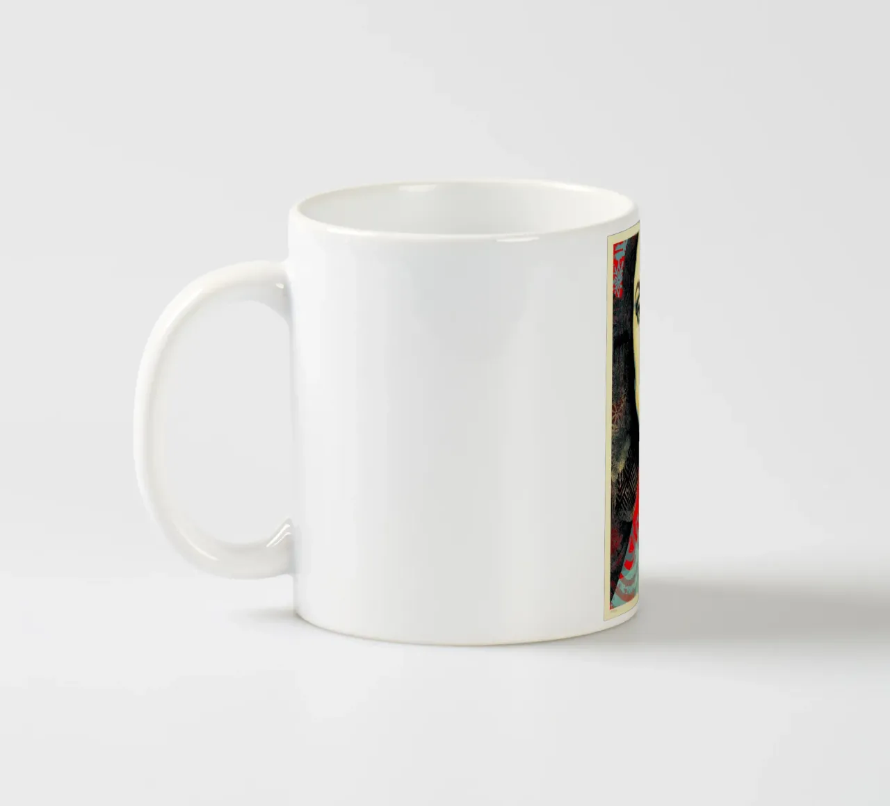 OBEY "SPRING FORTH" ceramic mug by Harmony Gallery