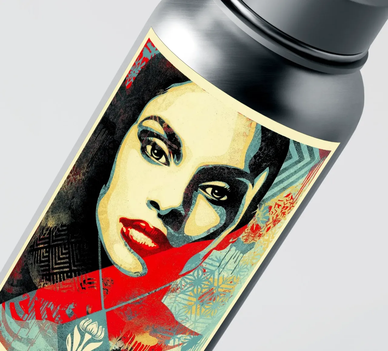 OBEY "SPRING FORTH" sticker by Harmony Gallery