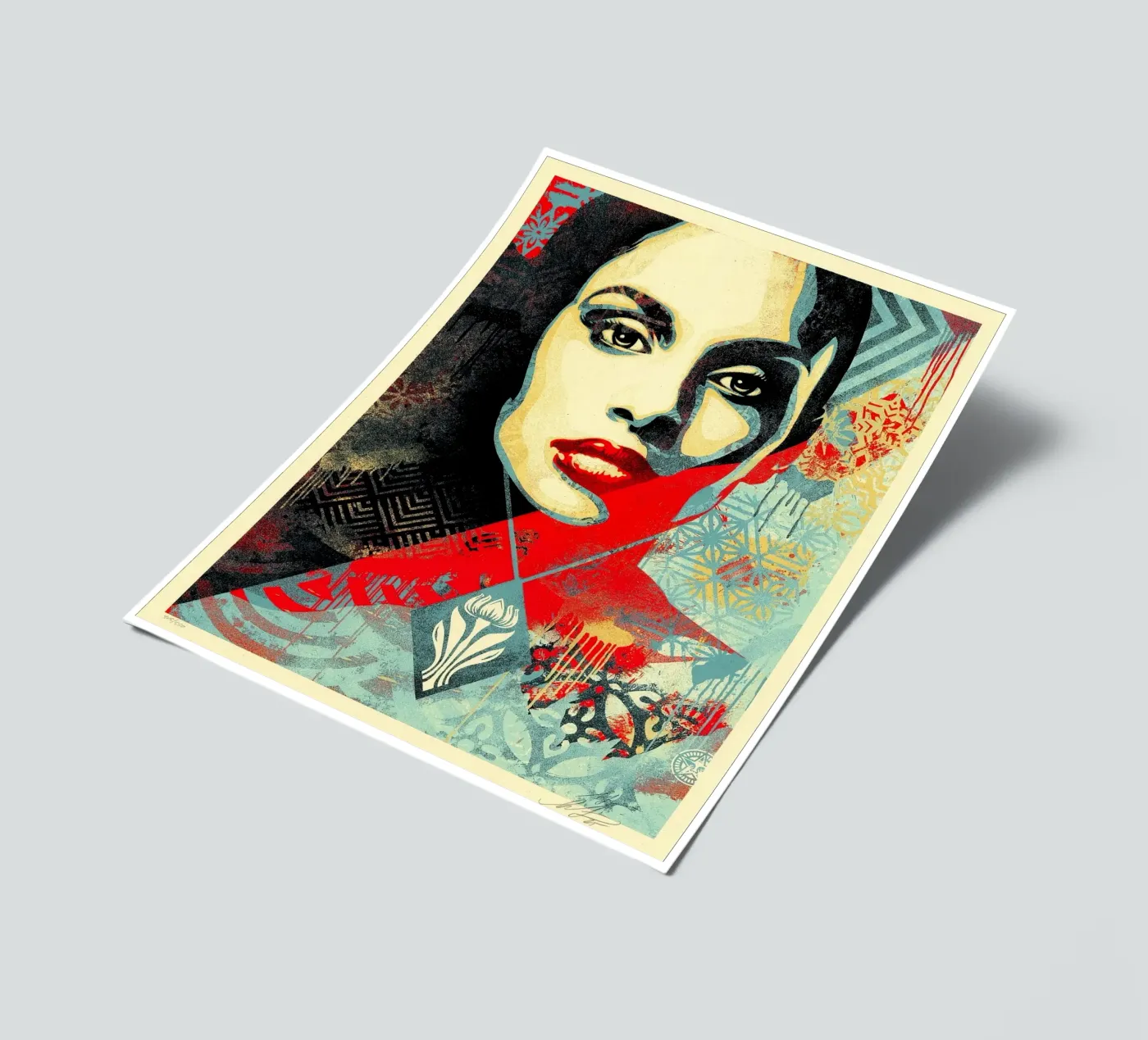 GEHOORZAAM "SPRING VOORUIT" stickervel van Harmony Gallery