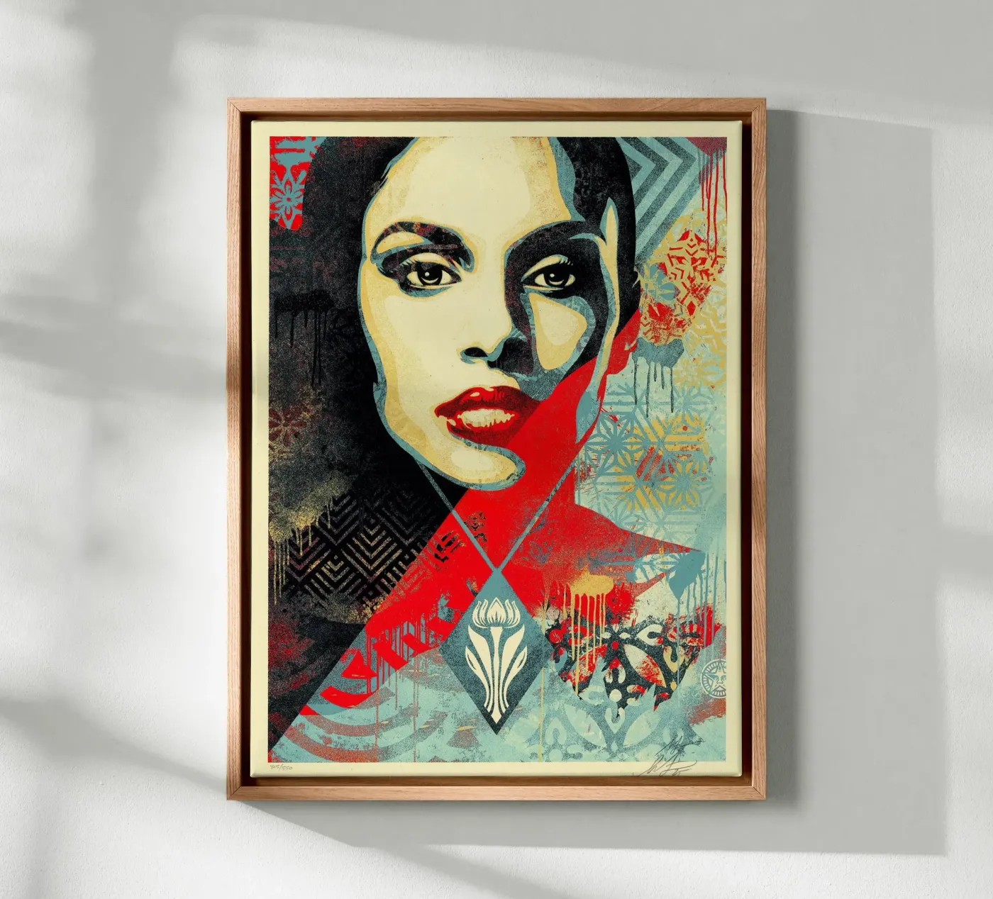 OBEY "SPRING FORTH" tela da Harmony Gallery
