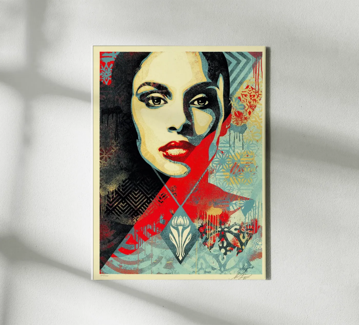 OBEY "SPRING FORTH" tela da Harmony Gallery