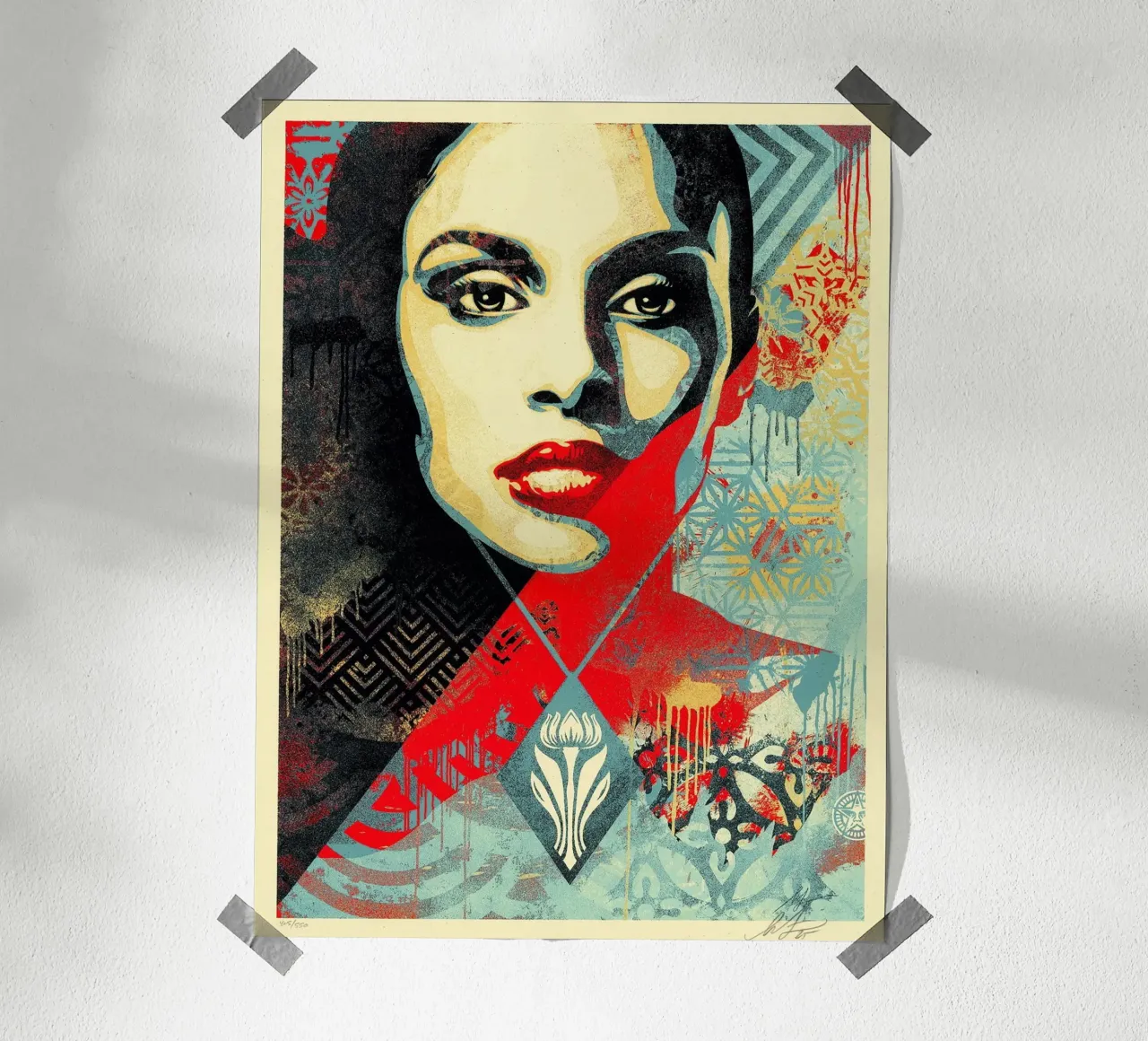 OBEY "SPRING FORTH" poster van Harmony Gallery