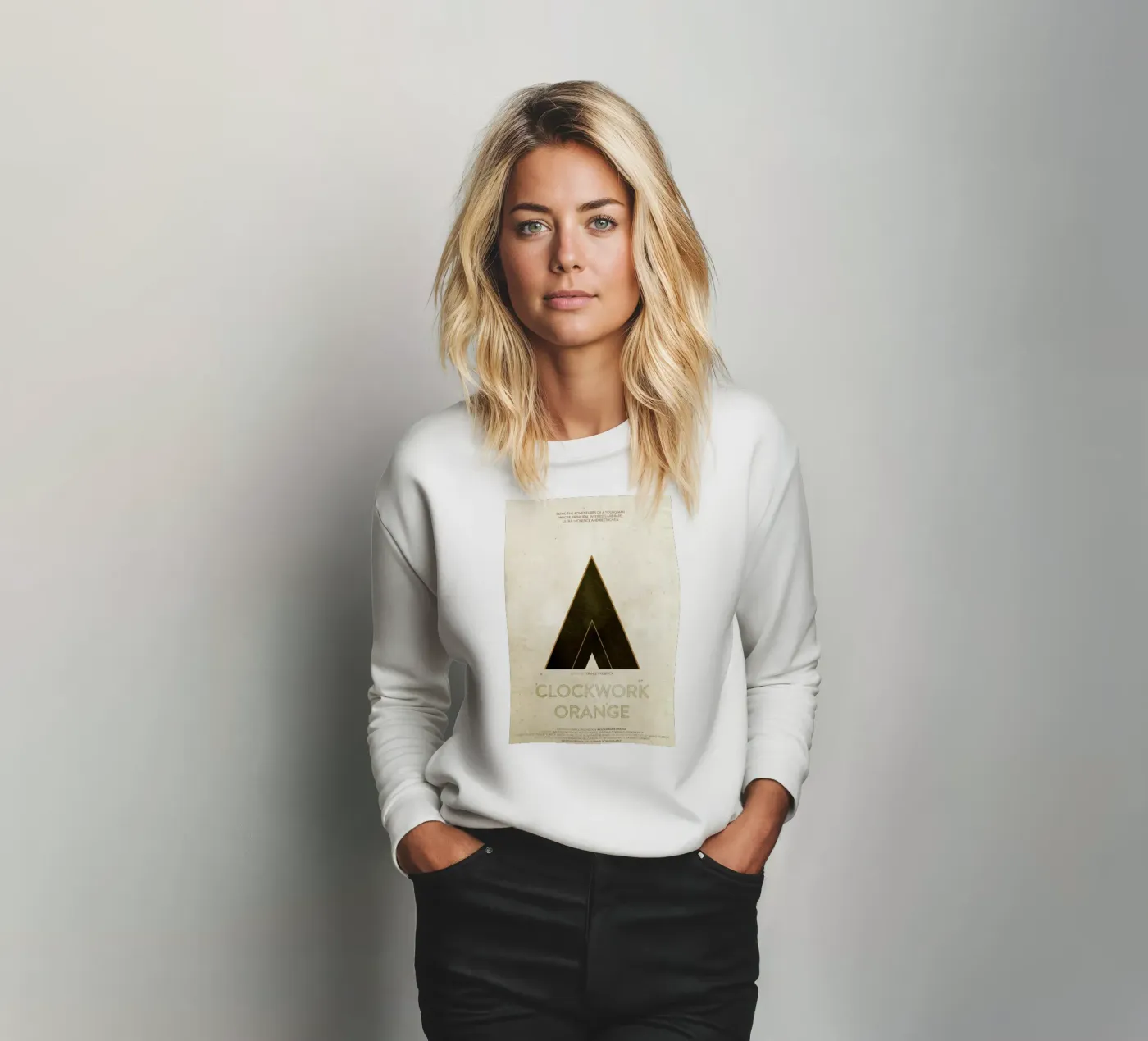 A Clockwork Orange sweatshirt by Calm The Ham