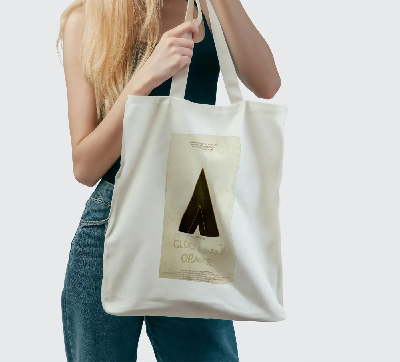 A Clockwork Orange borsa in juta da Calm The Ham