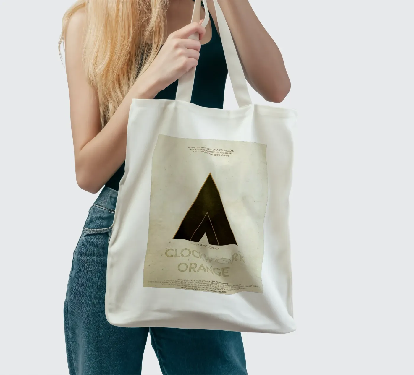 A Clockwork Orange borsa in juta da Calm The Ham