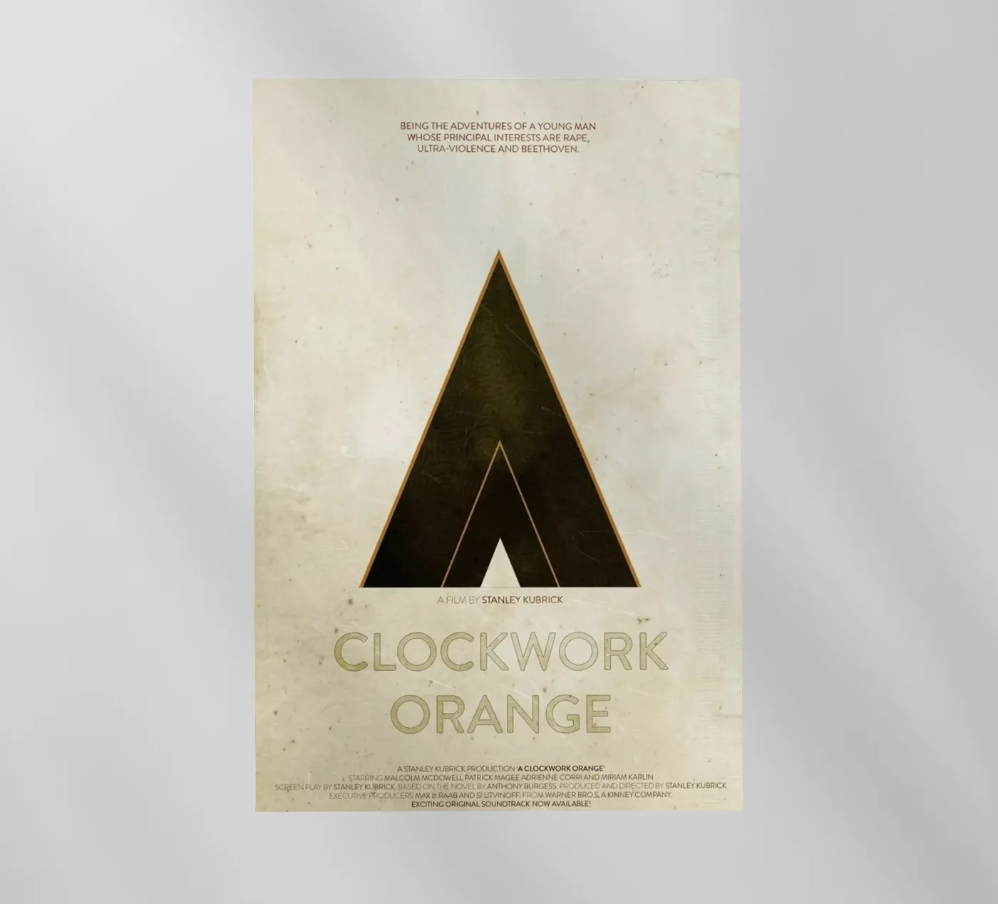 A Clockwork Orange backlit film by Calm The Ham
