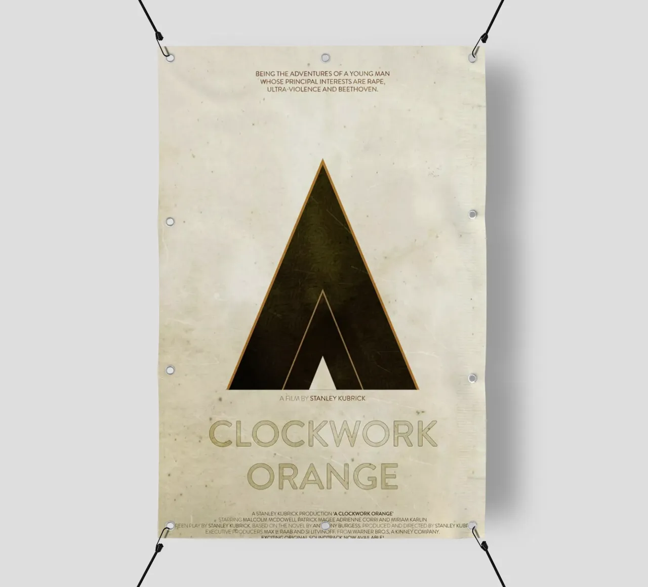 A Clockwork Orange telo in pvc da Calm The Ham