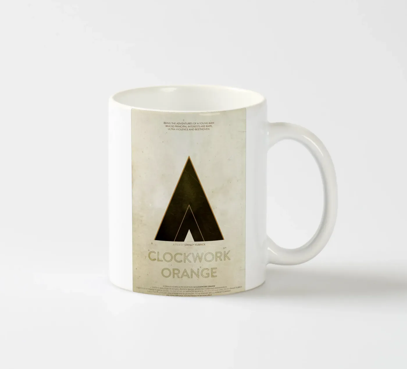 A Clockwork Orange ceramic mug by Calm The Ham