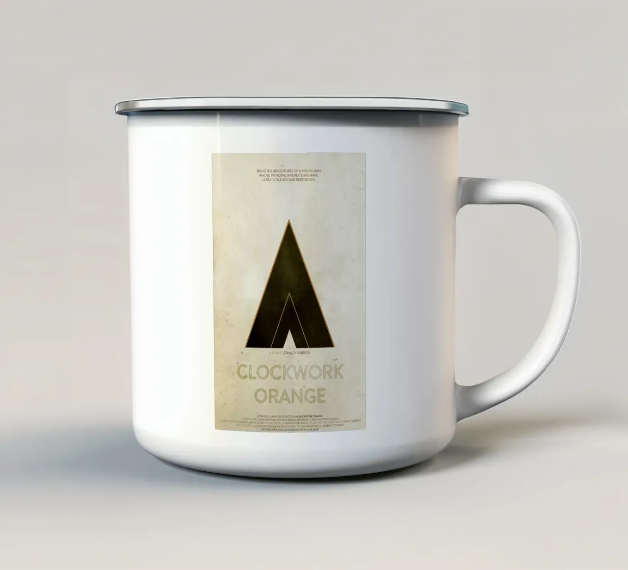 A Clockwork Orange tazza in smalto da Calm The Ham