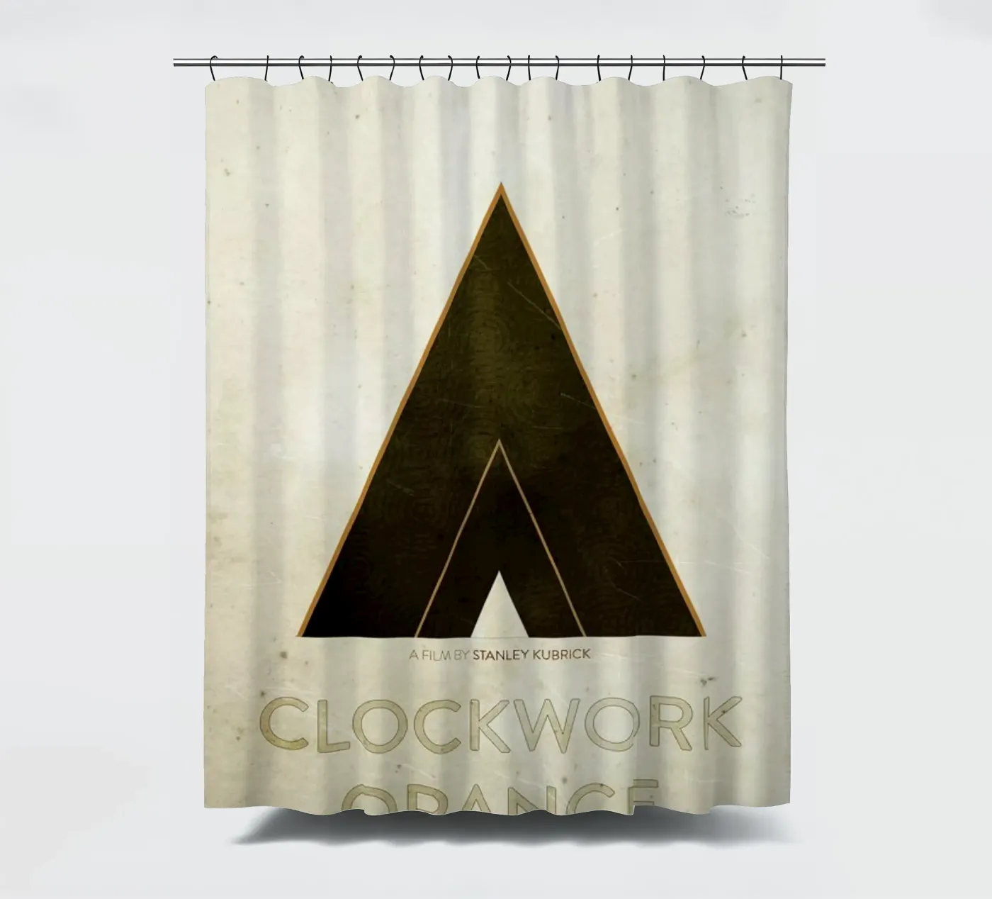 A Clockwork Orange Duschvorhang von Calm The Ham