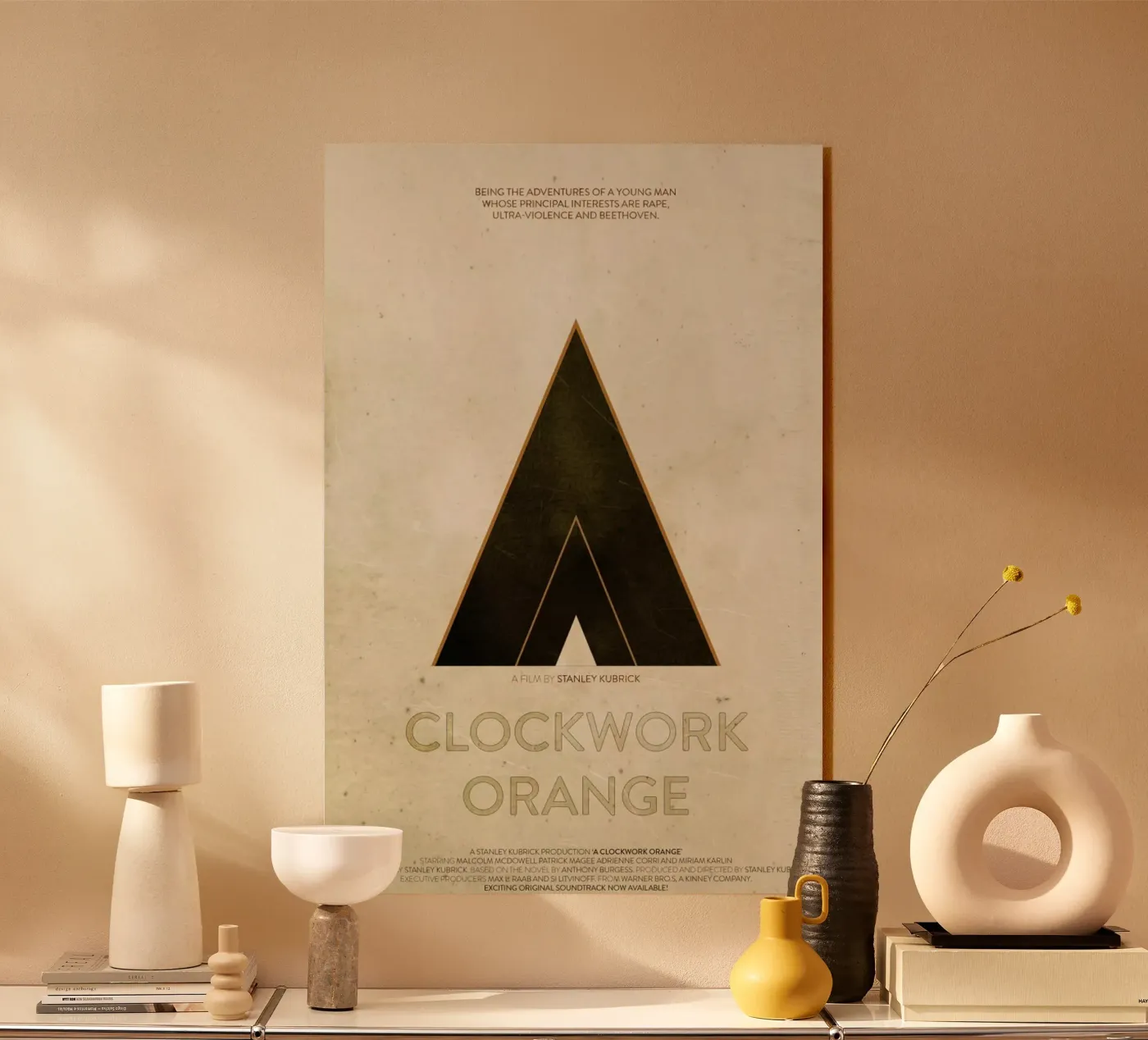 A Clockwork Orange Acryl-Glas von Calm The Ham