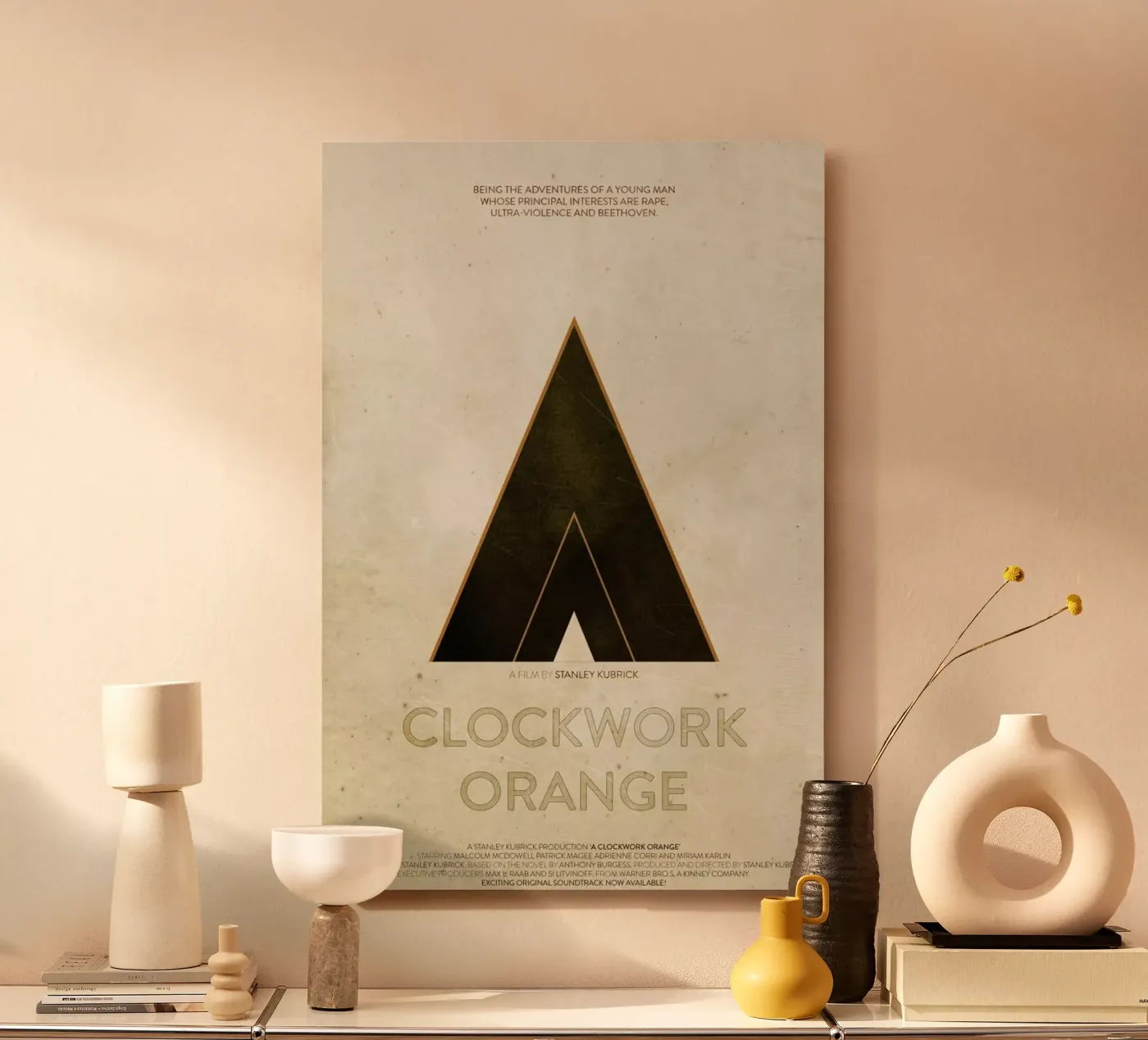 A Clockwork Orange alluminio dibond da Calm The Ham