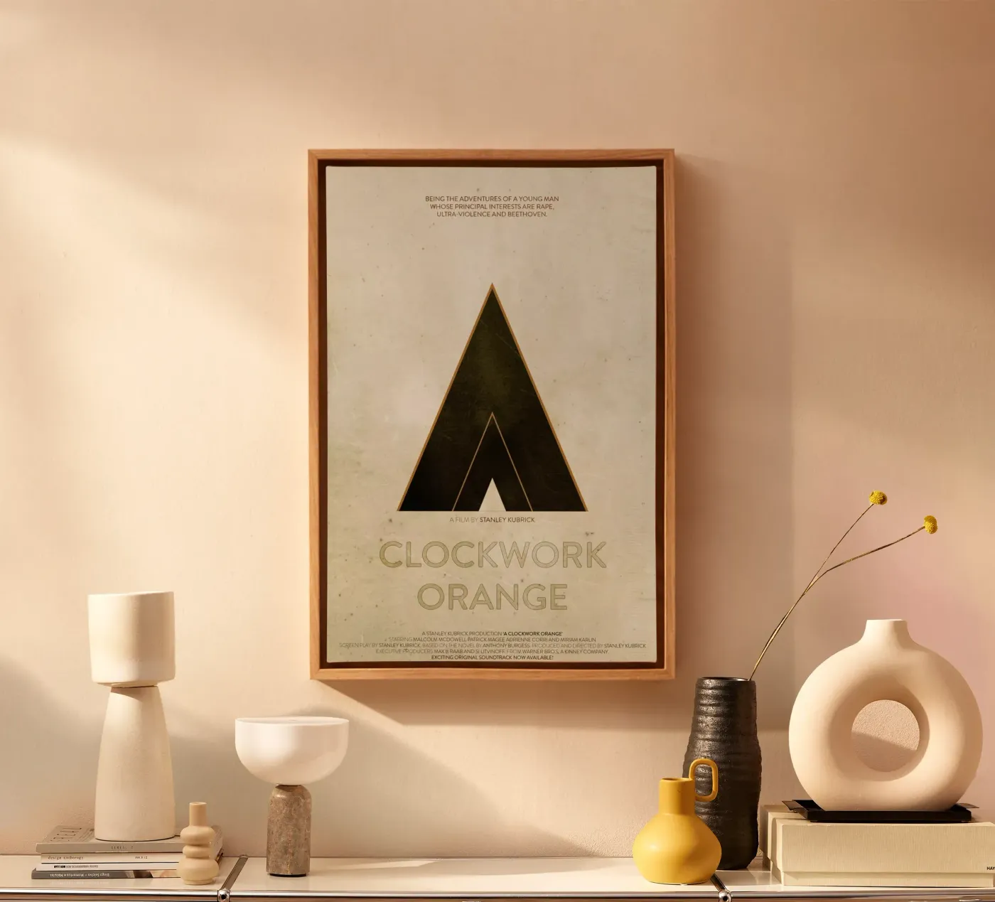 A Clockwork Orange canvas by Calm The Ham