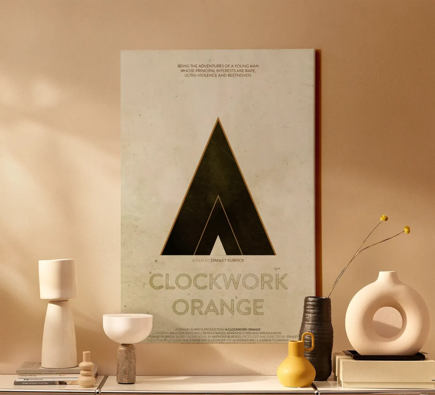 A Clockwork Orange canvas by Calm The Ham