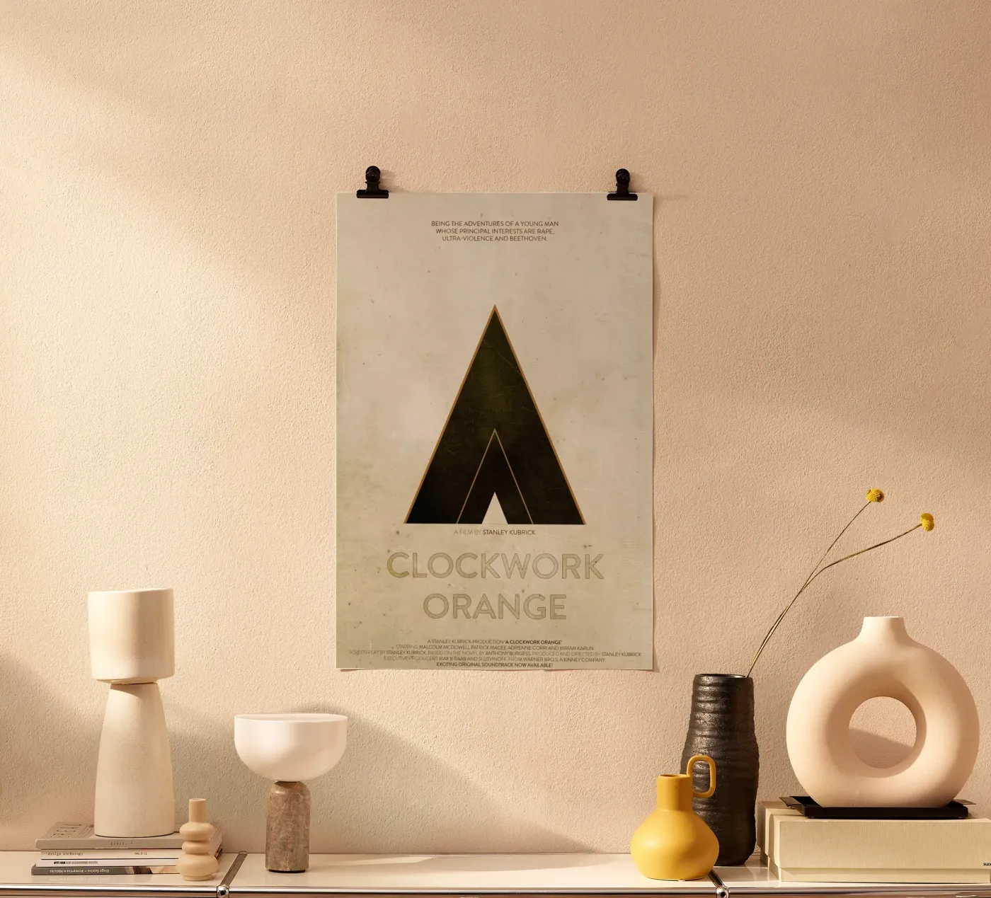 A Clockwork Orange poster da Calm The Ham