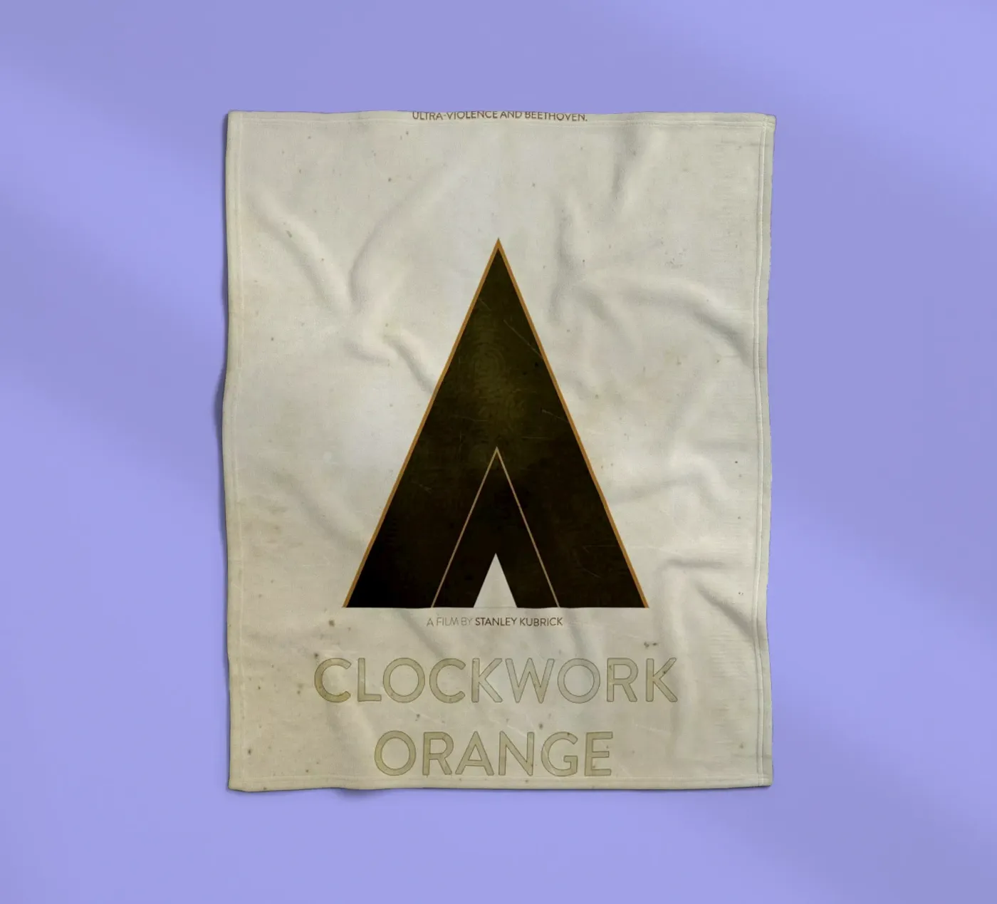 A Clockwork Orange fleecedeken van Calm The Ham