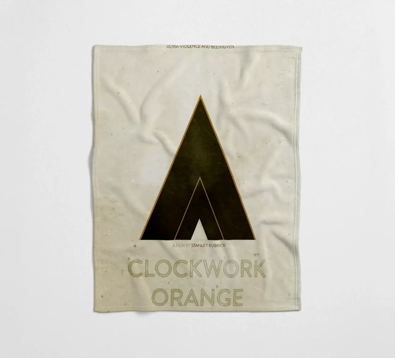 A Clockwork Orange fleecedeken van Calm The Ham