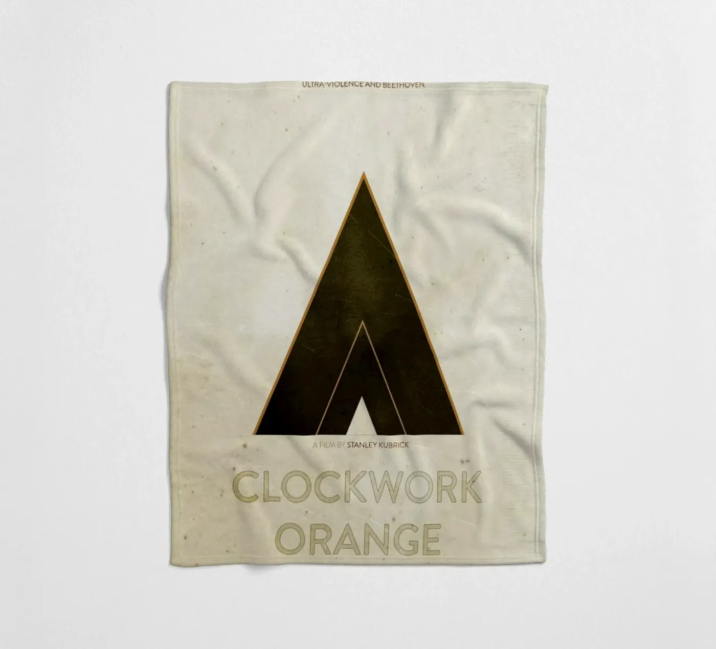 A Clockwork Orange fleecedeken van Calm The Ham