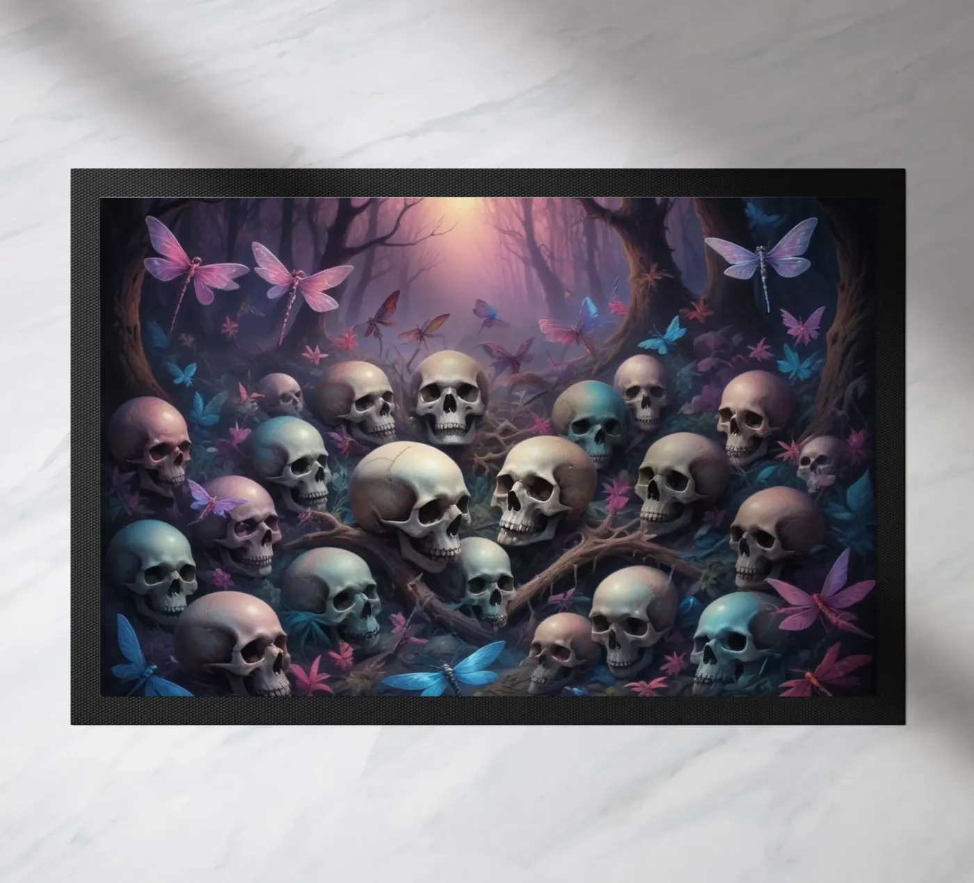 skull doormat by Design by Soph