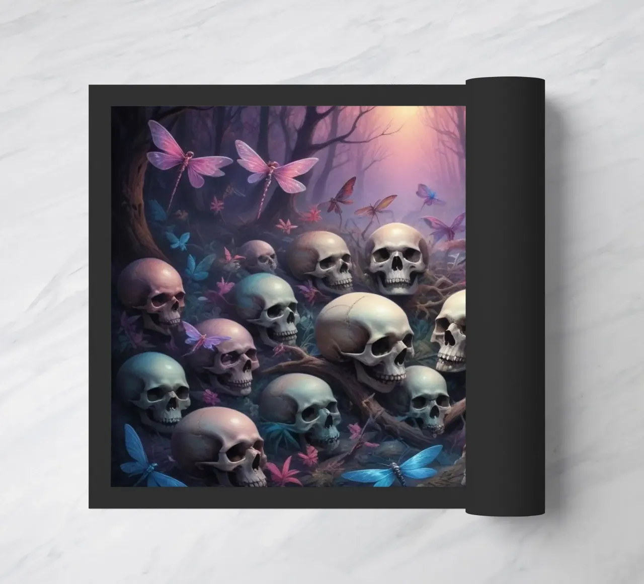 skull doormat by Design by Soph